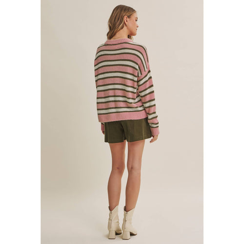 Caroline Stripe Sweater