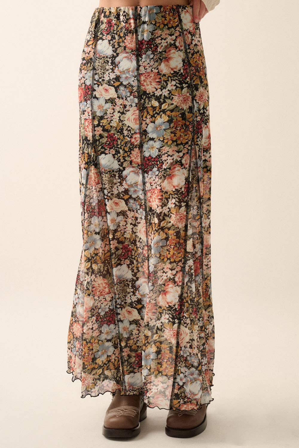 Marissa Floral Maxi Skirt