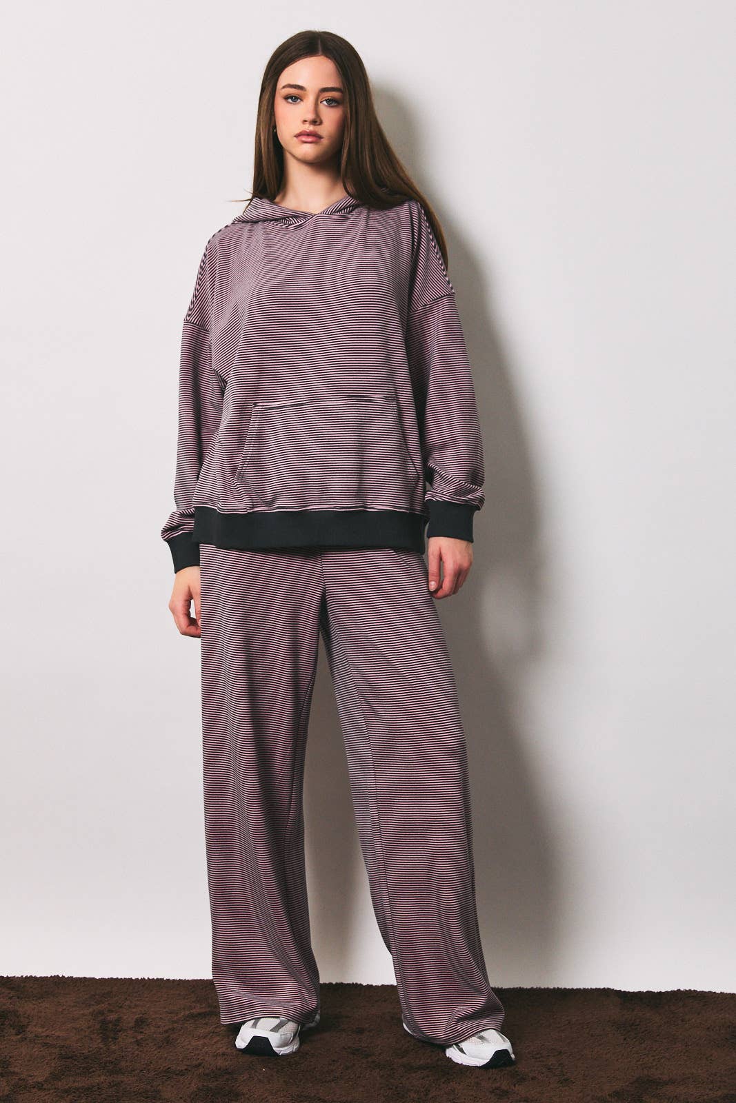 Venus Striped Soft Knit Set