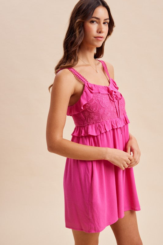 Pink Paradise Romper