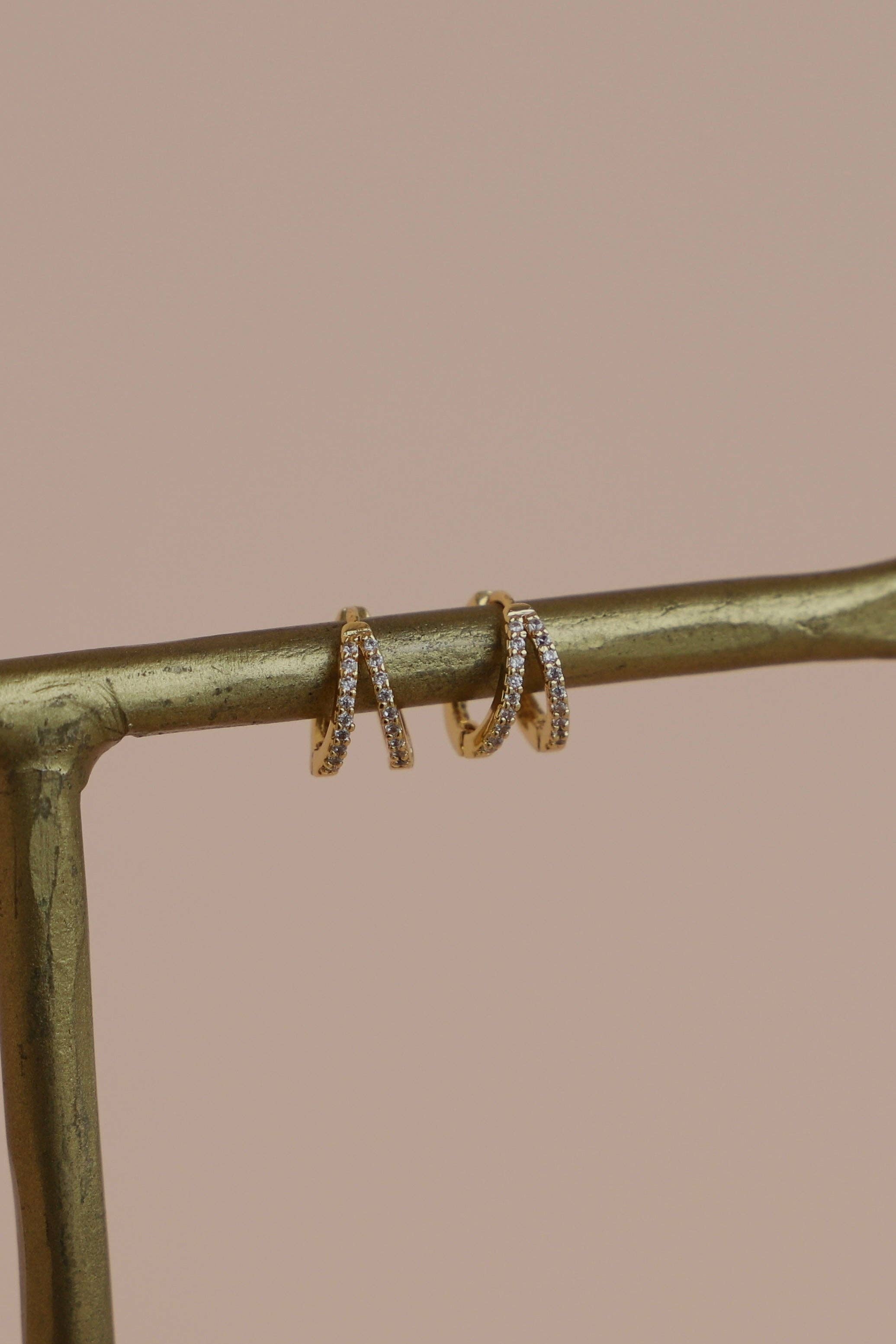 Skyler Huggie Earrings
