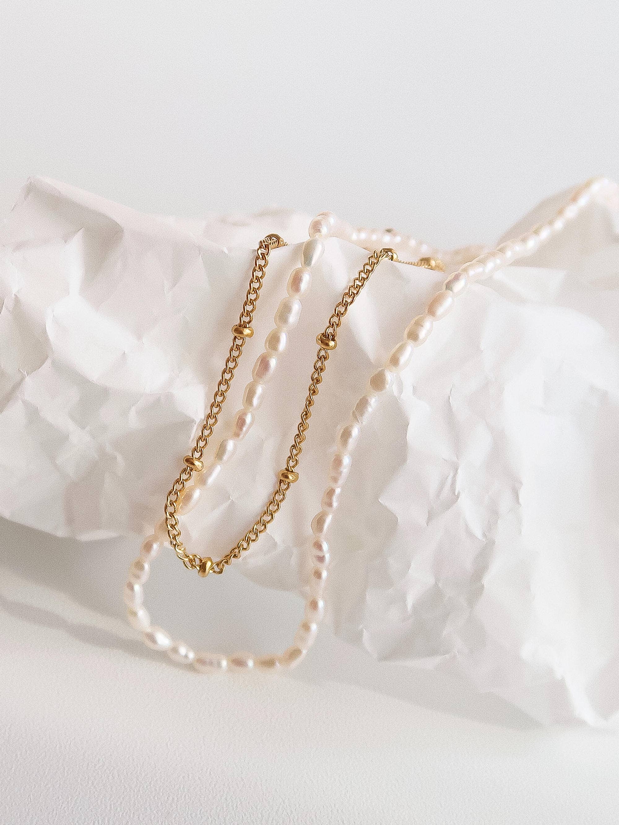 Myrna Pearl Necklace
