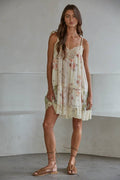Mariah Lace Trim Dress