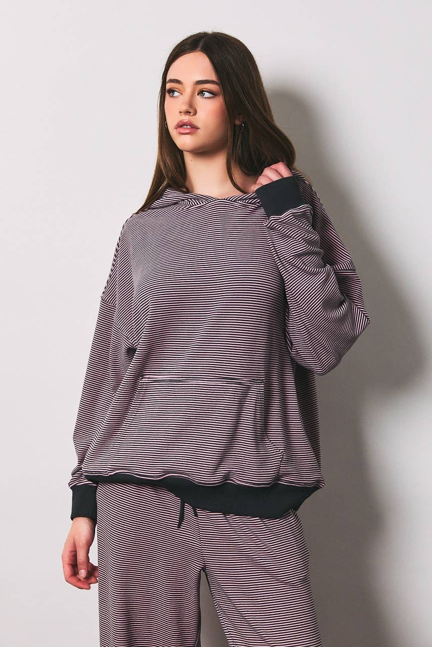 Venus Striped Soft Knit Set