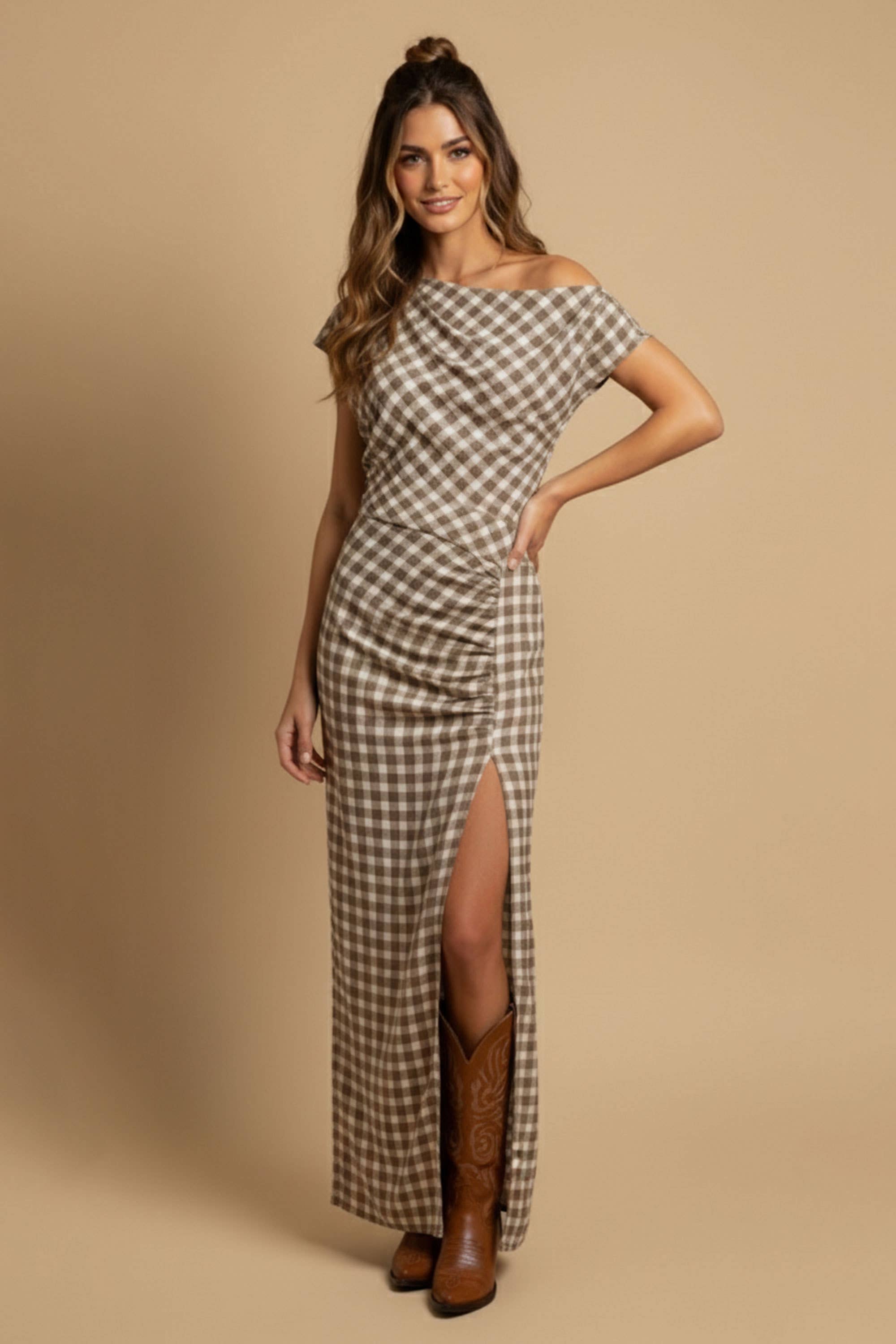 Aspen Rose Maxi Dress