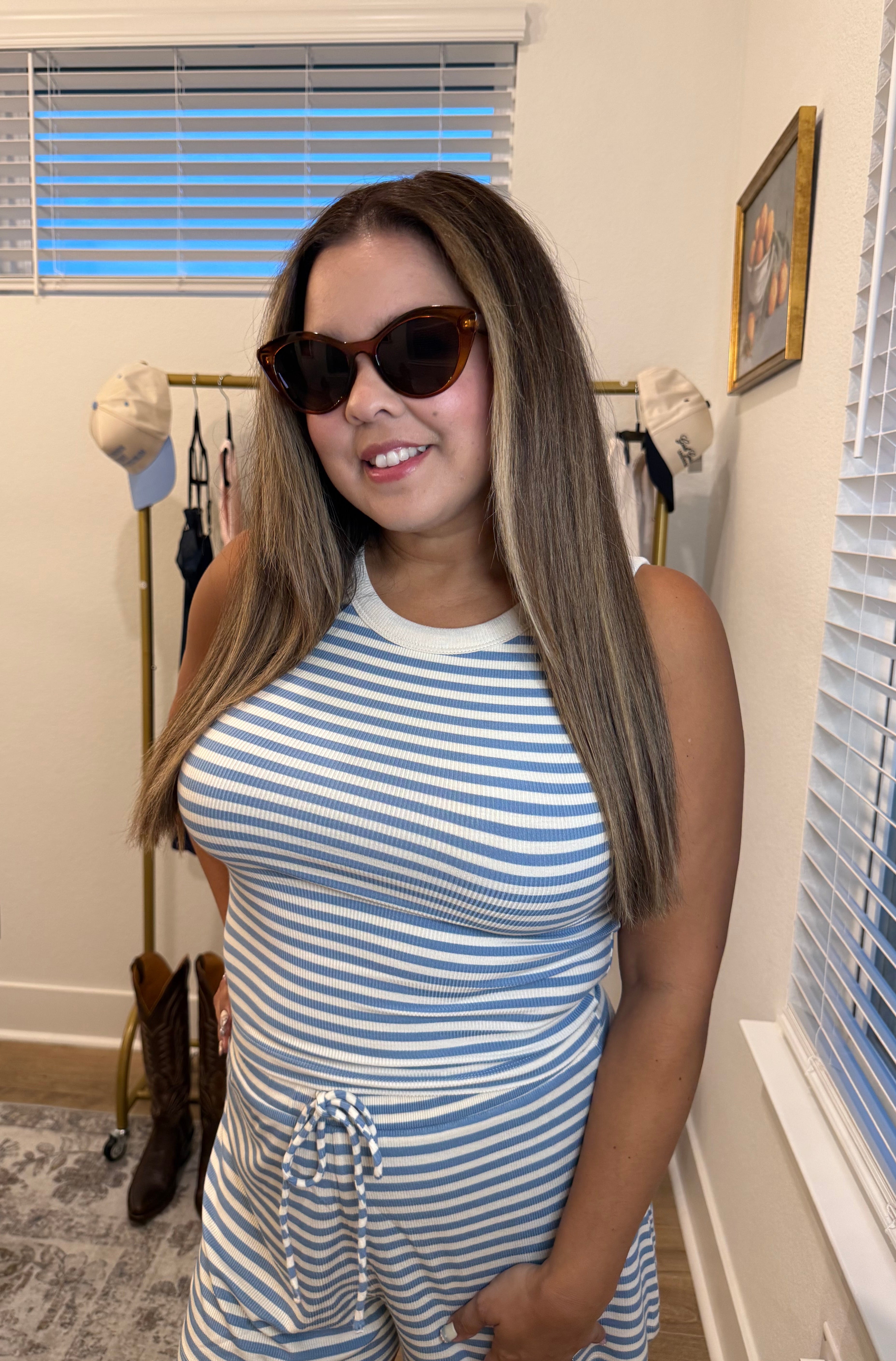 Gabriella Striped Set