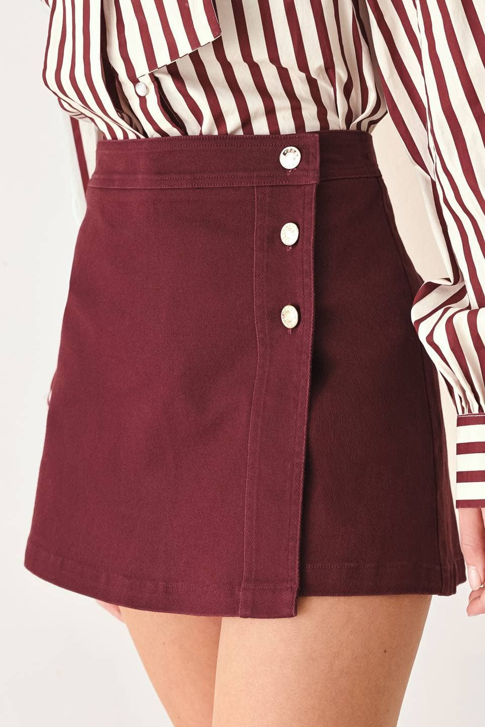 Kate Maroon Skort