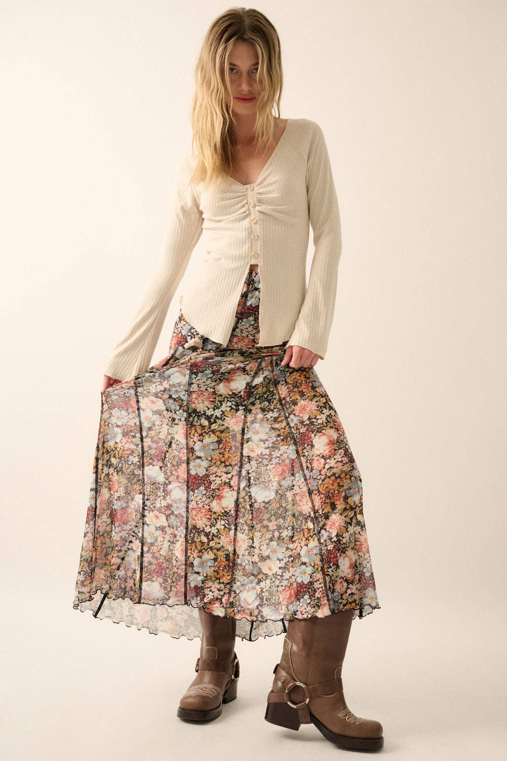 Marissa Floral Maxi Skirt