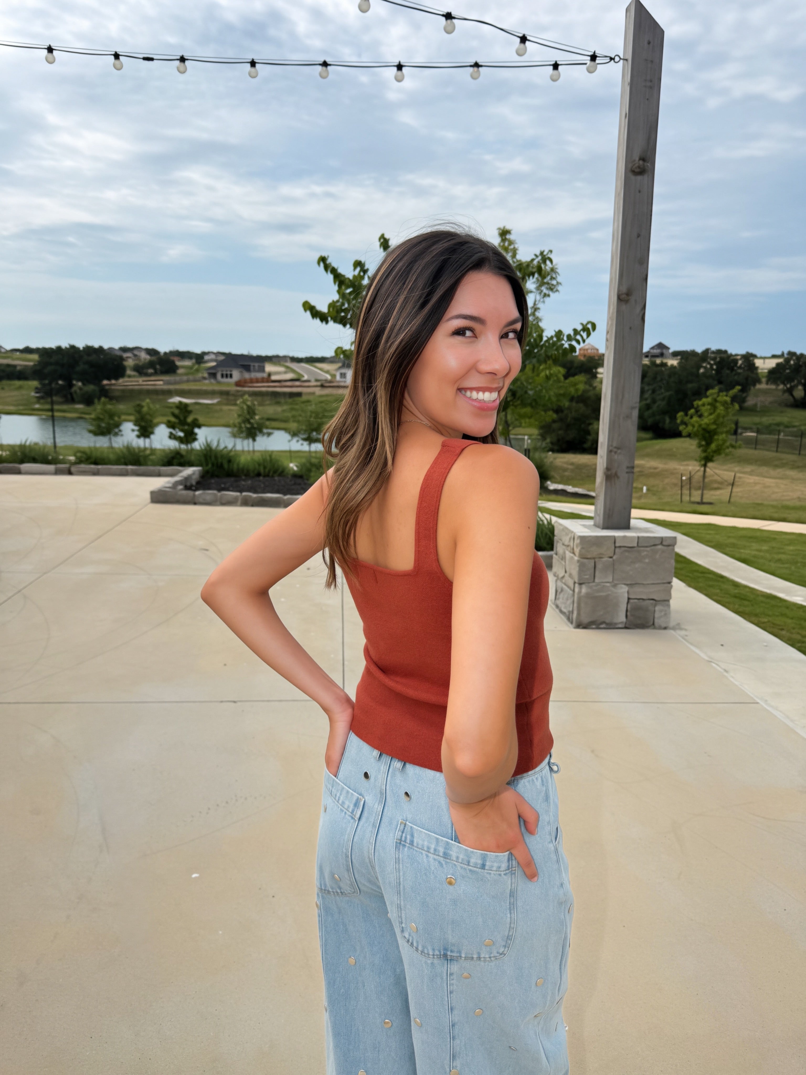 Renee Barrel Jeans
