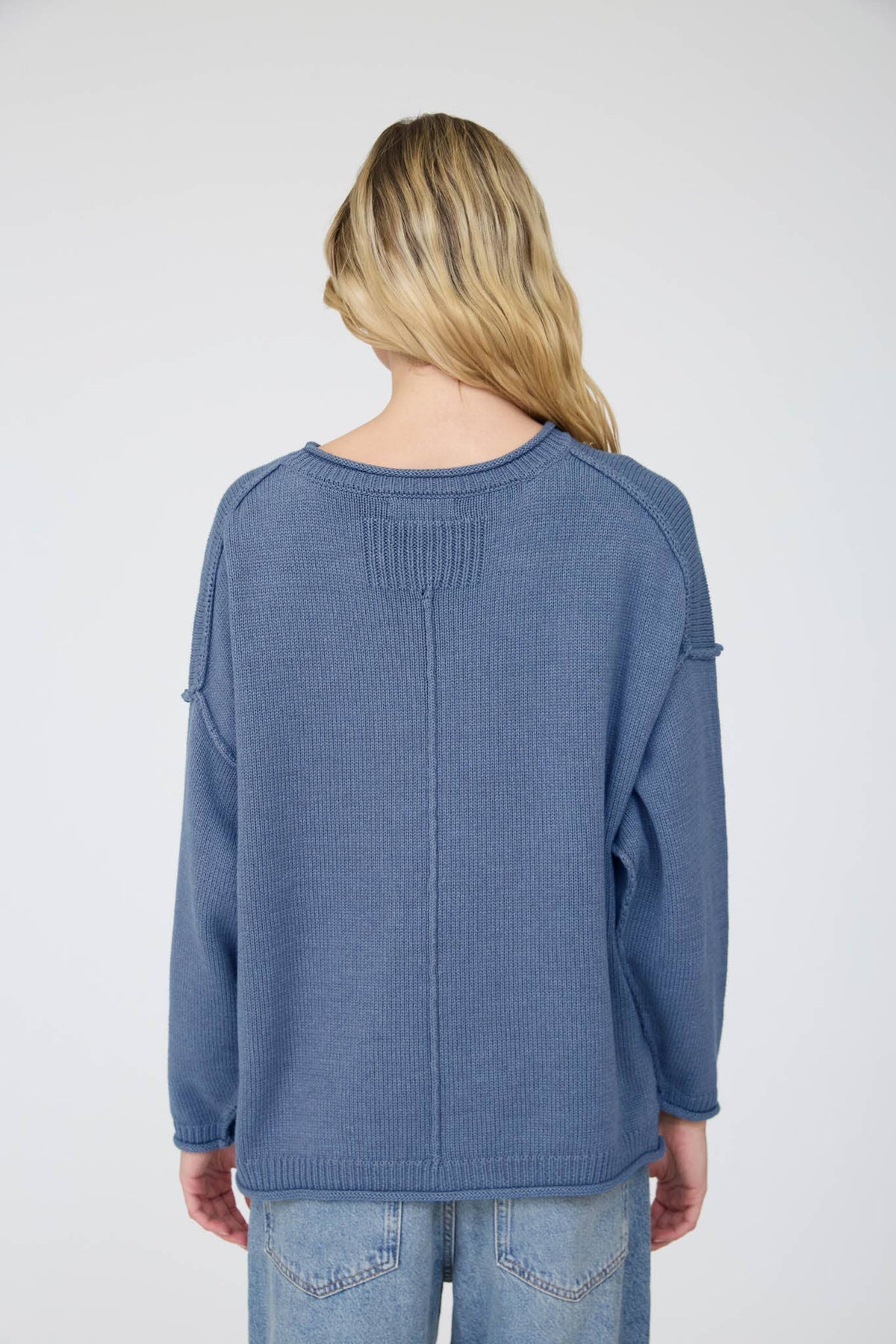 Riley Raw Edge Sweater