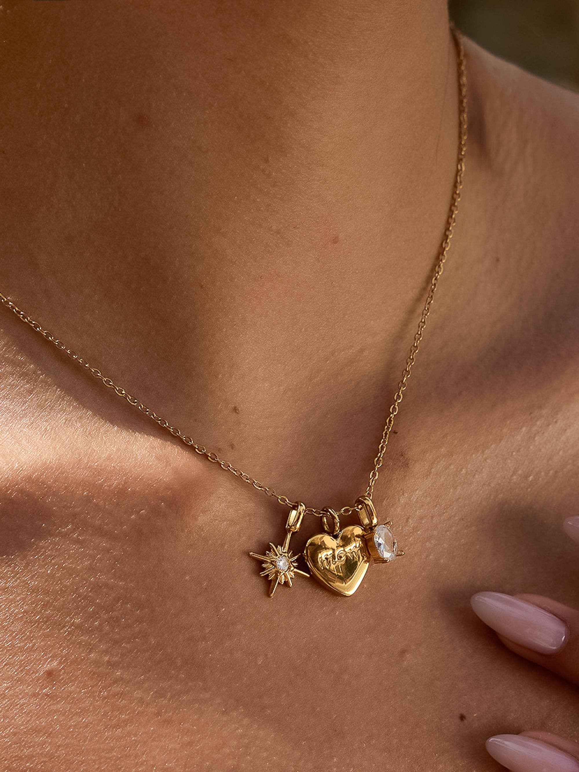 Sweet Mama Charm Necklace