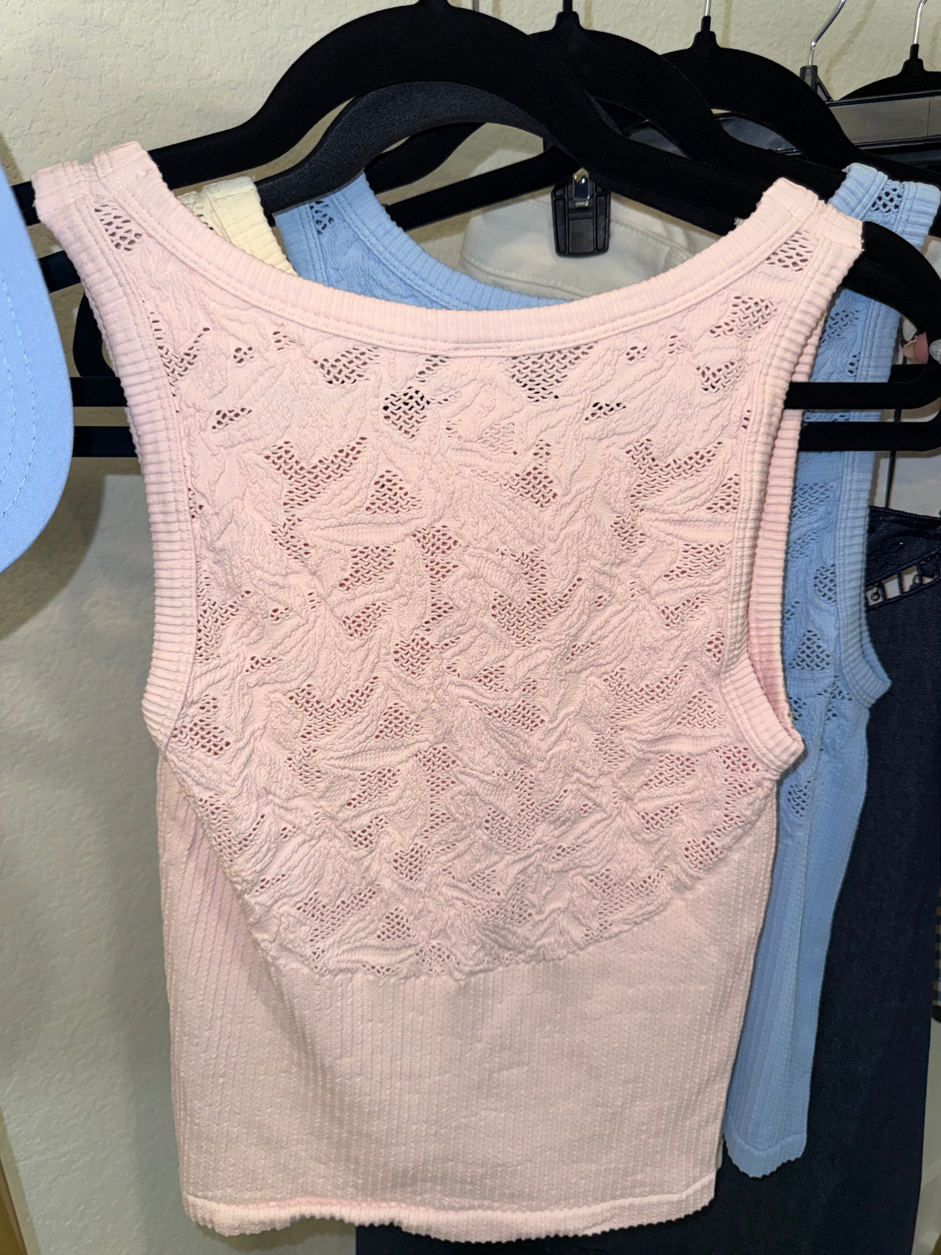 Rosalie Tank- Blush