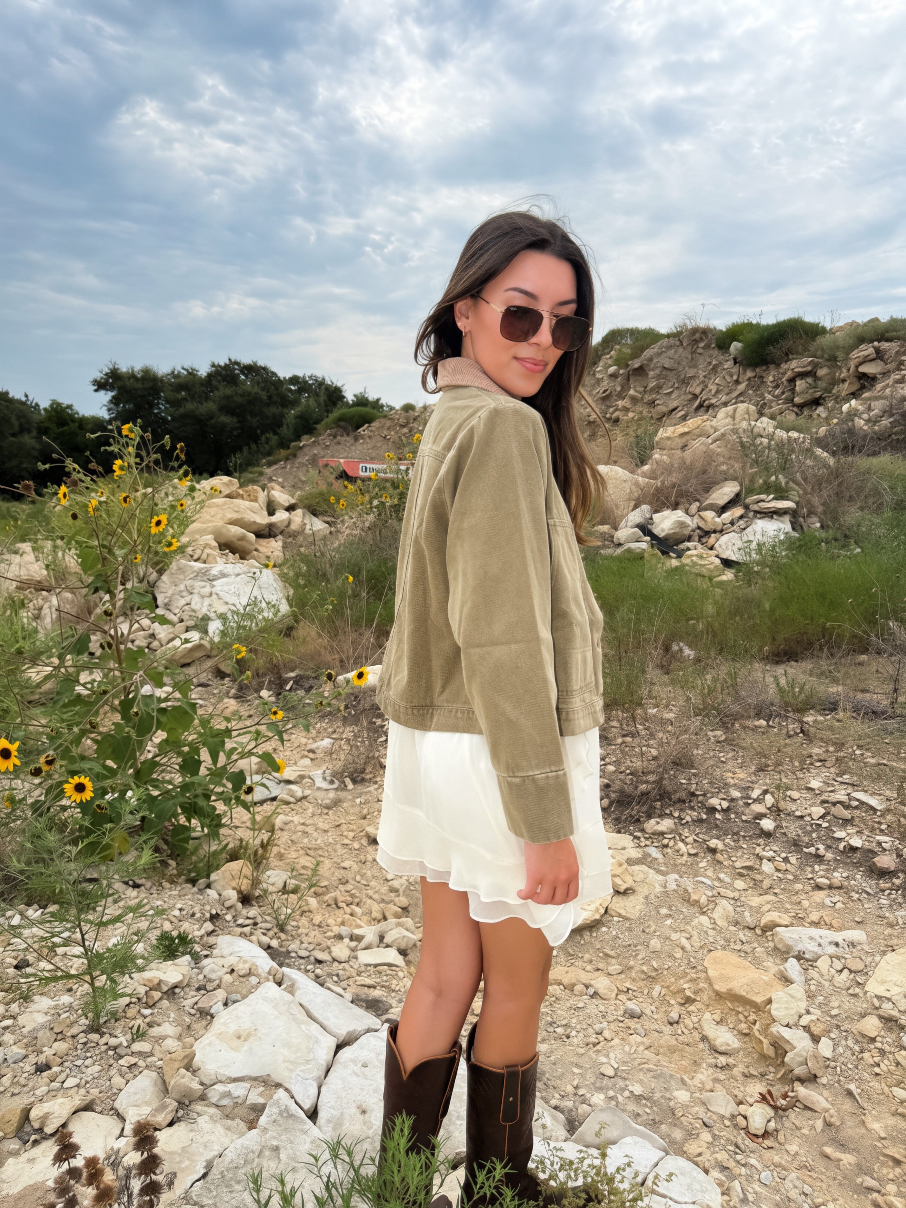 Miranda Twill Denim Jacket