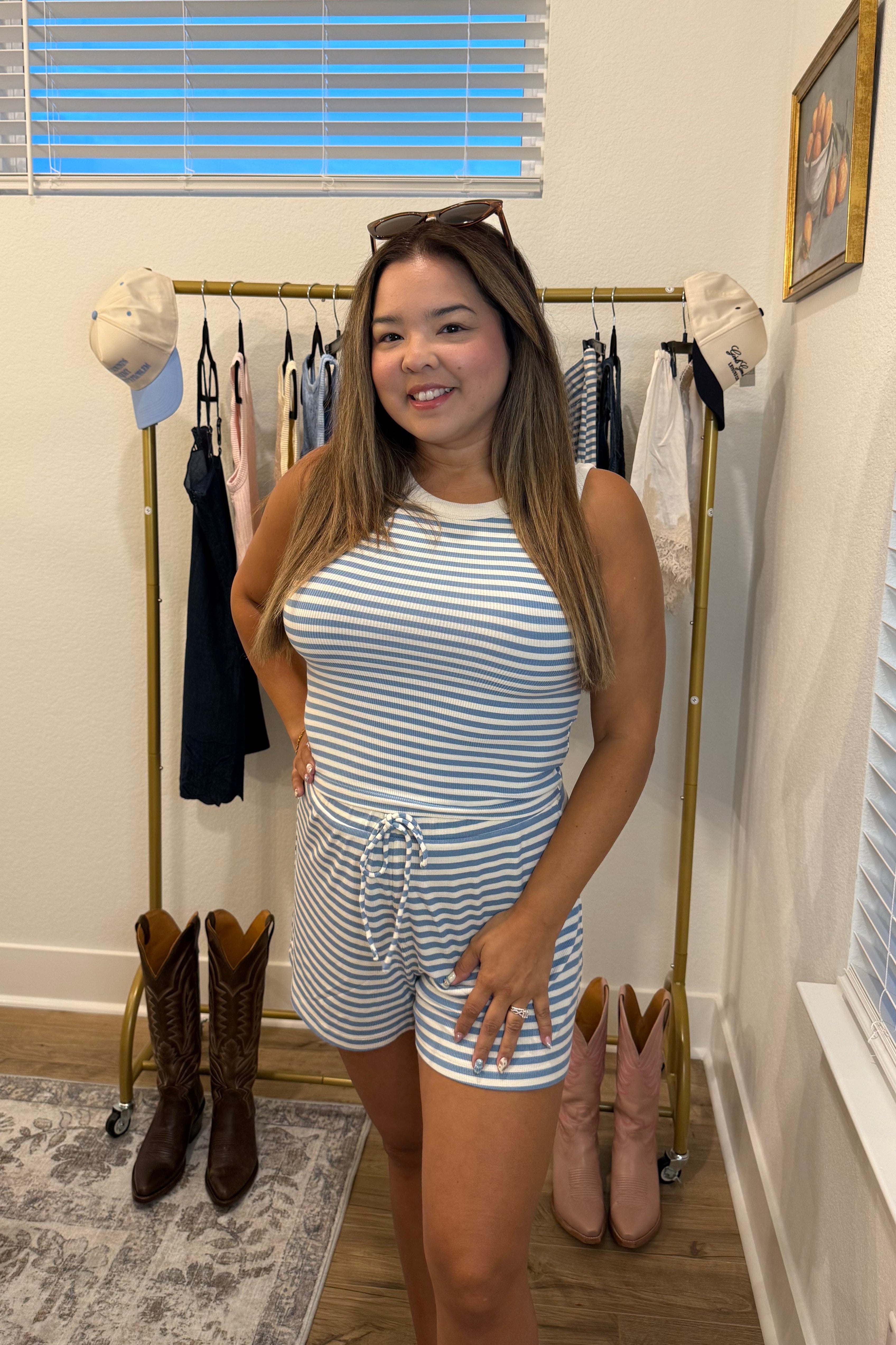 Gabriella Striped Set