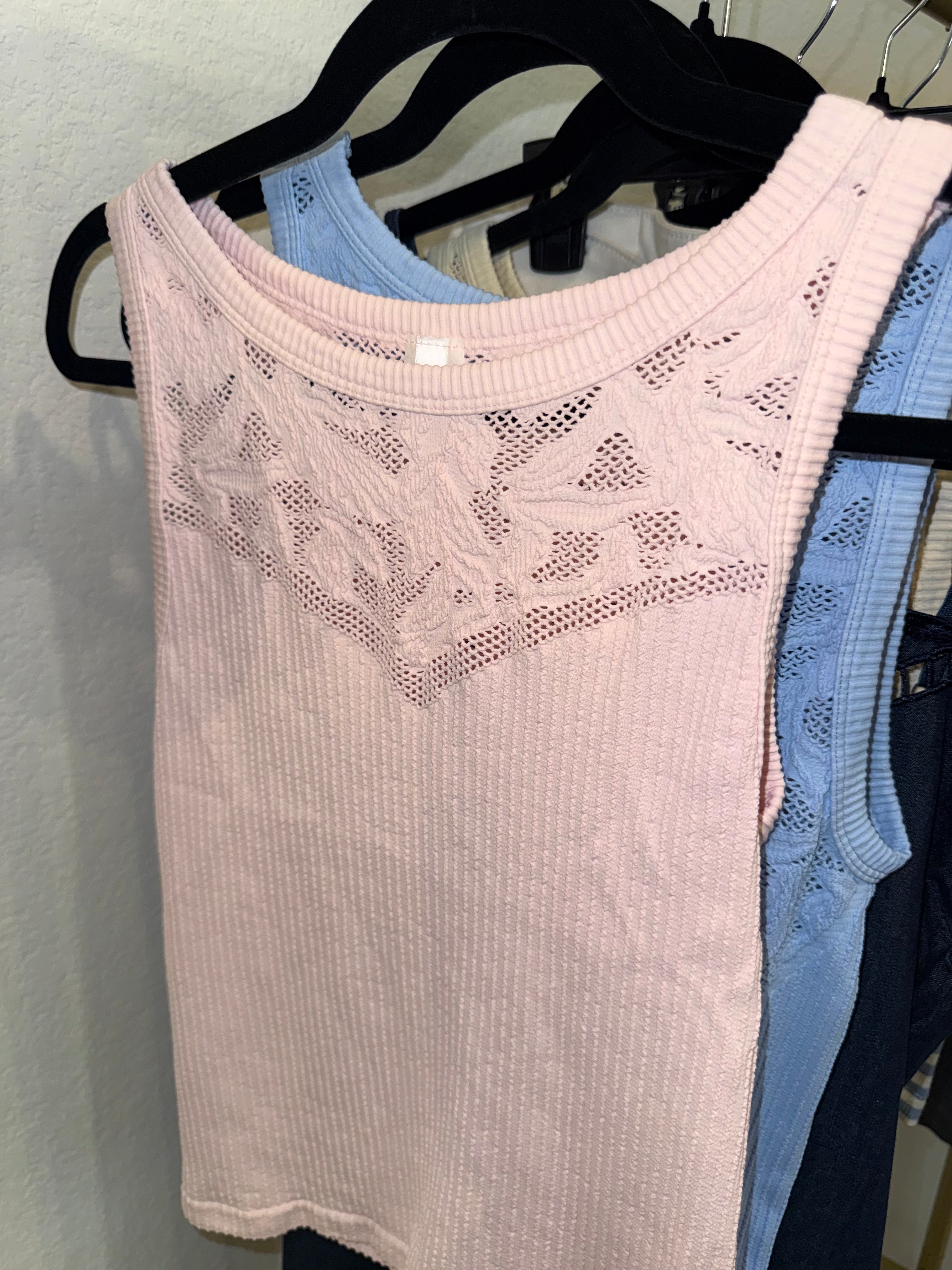 Rosalie Tank- Blush