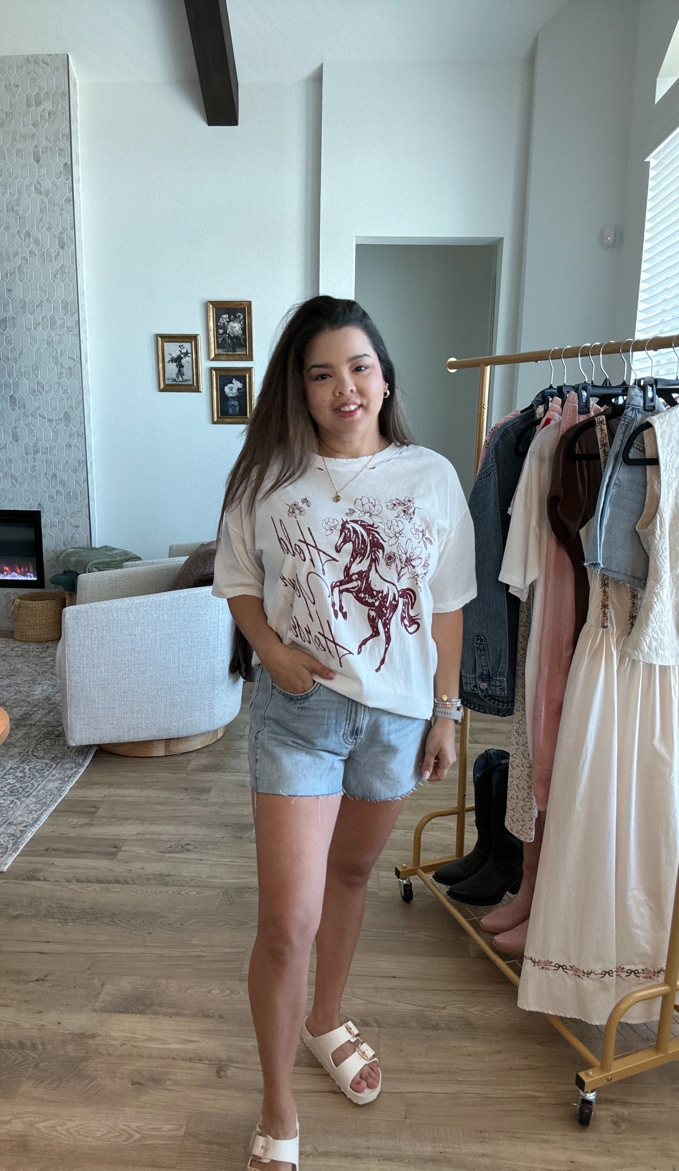 Wild Hearts Oversized Tee