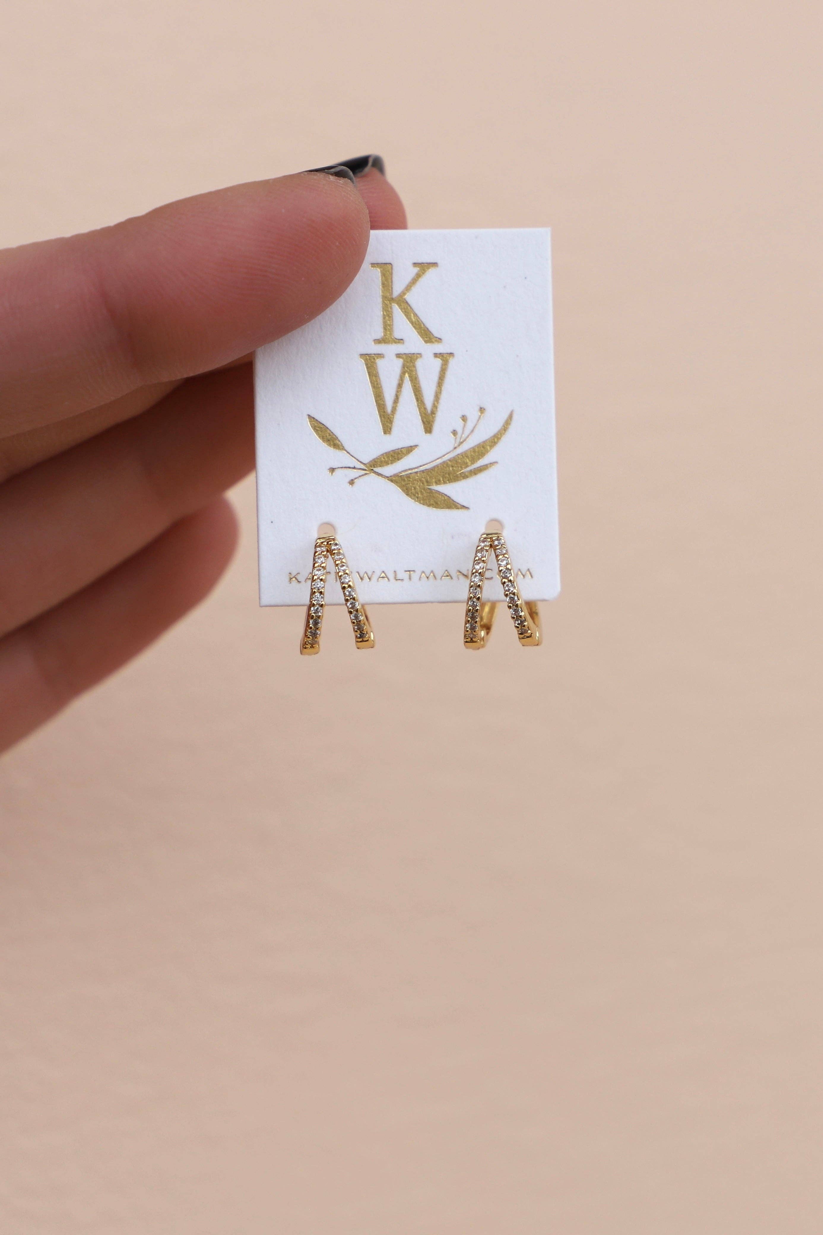 Skyler Huggie Earrings