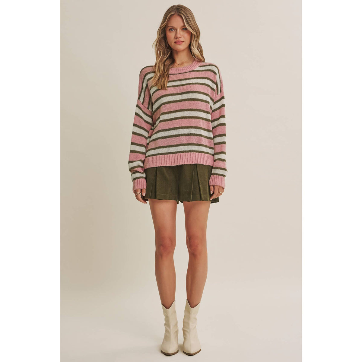 Caroline Stripe Sweater