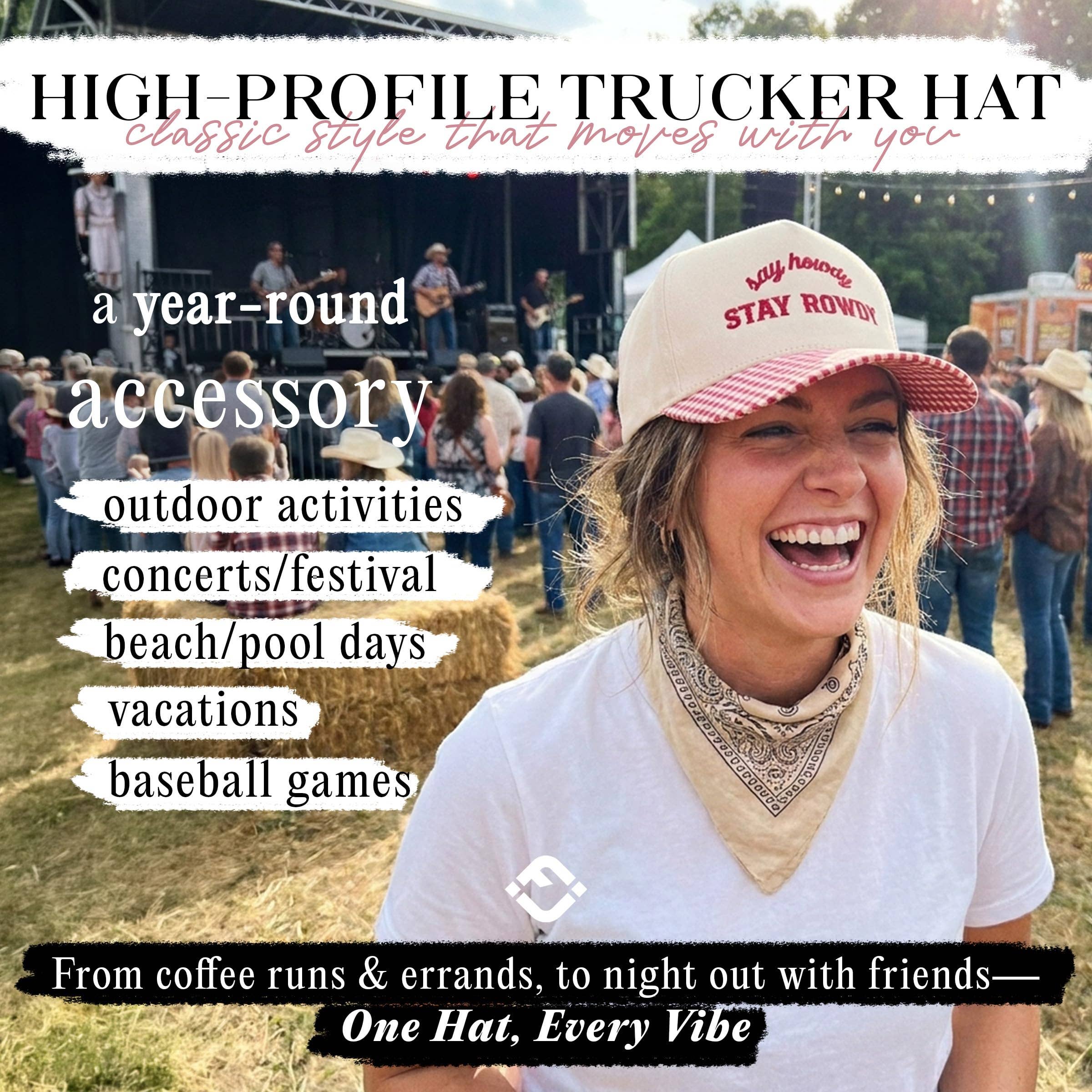 Say Howdy Stay Rowdy Hat