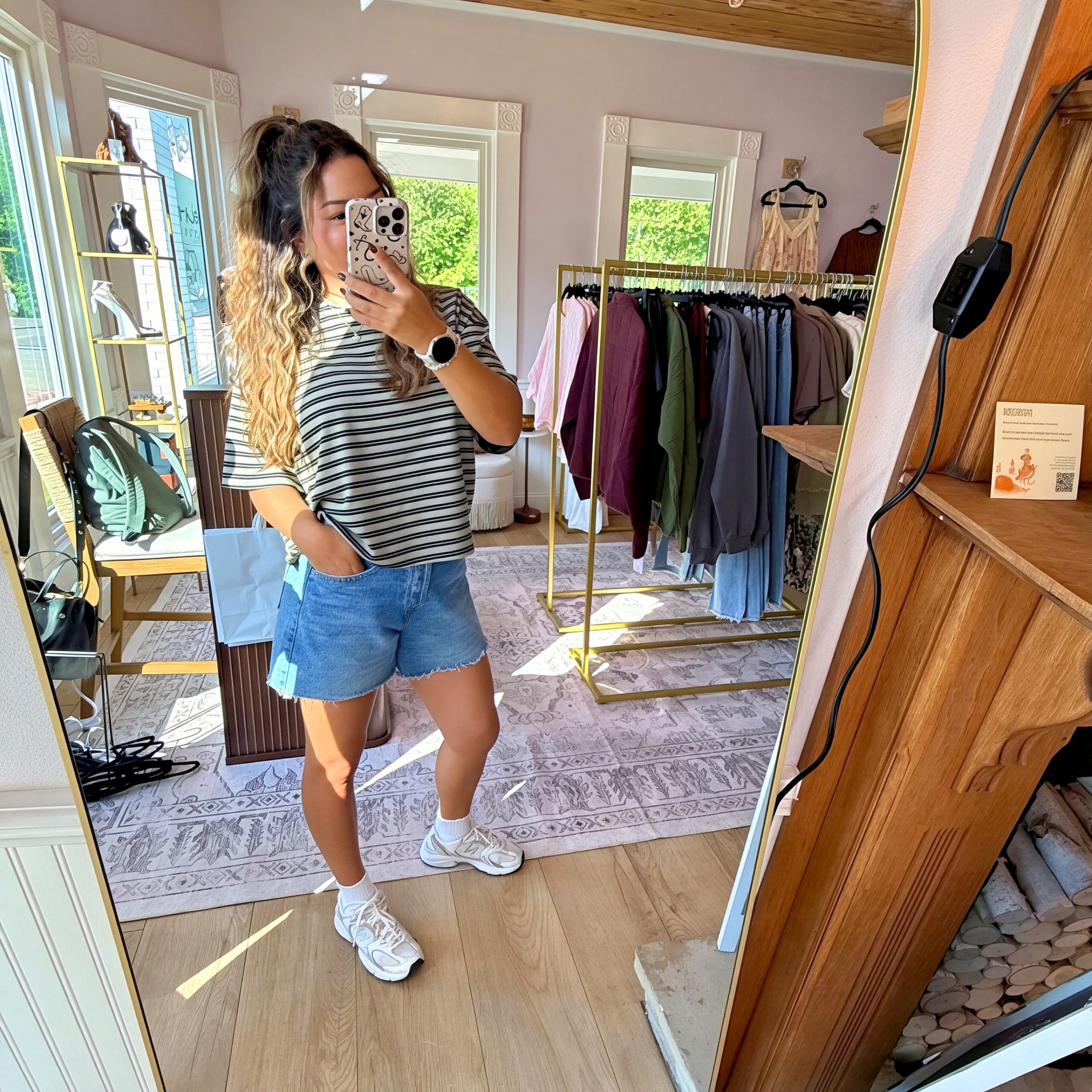 Harper Stripe Short Sleeve T-Shirt
