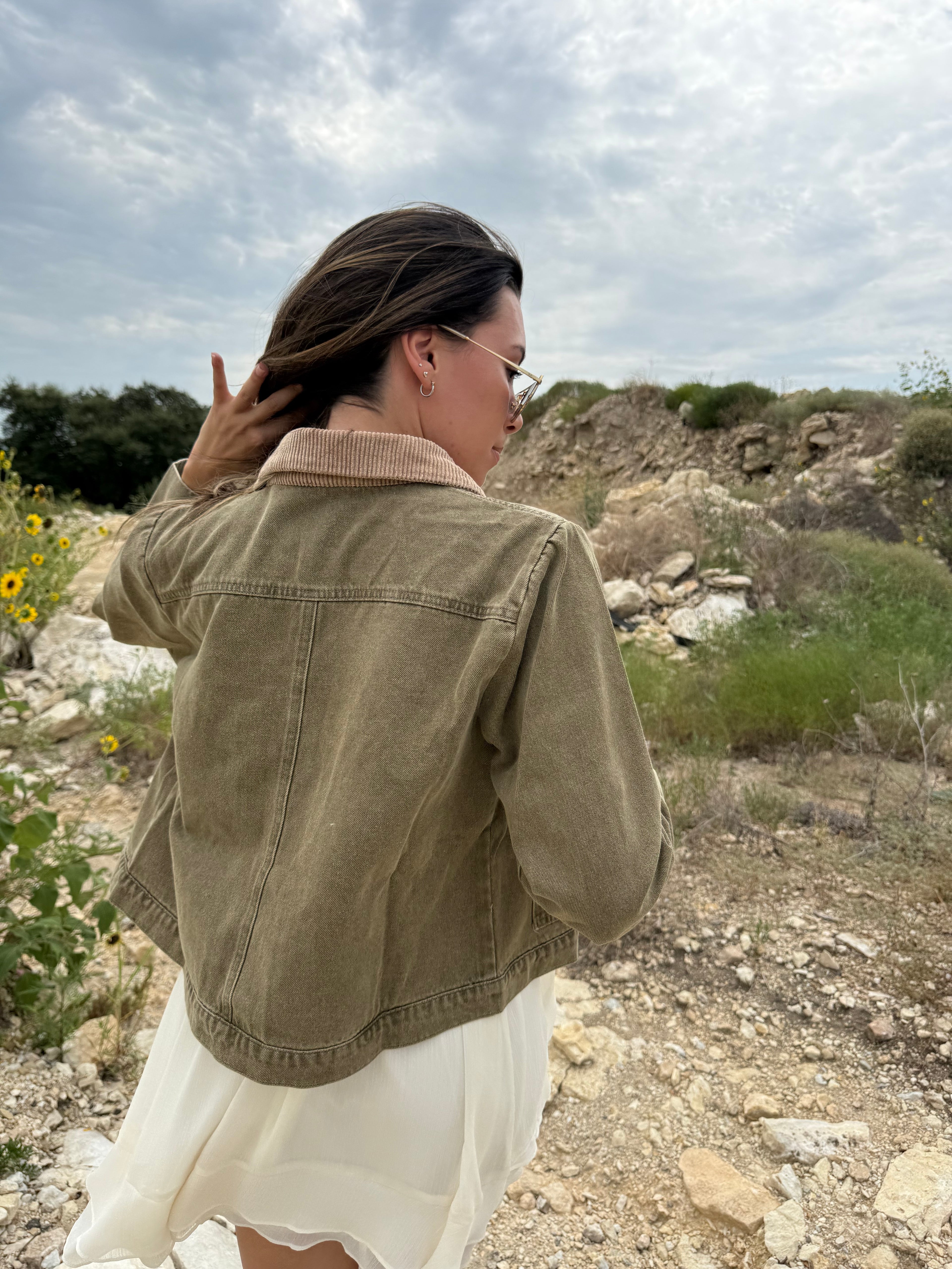 Miranda Twill Denim Jacket