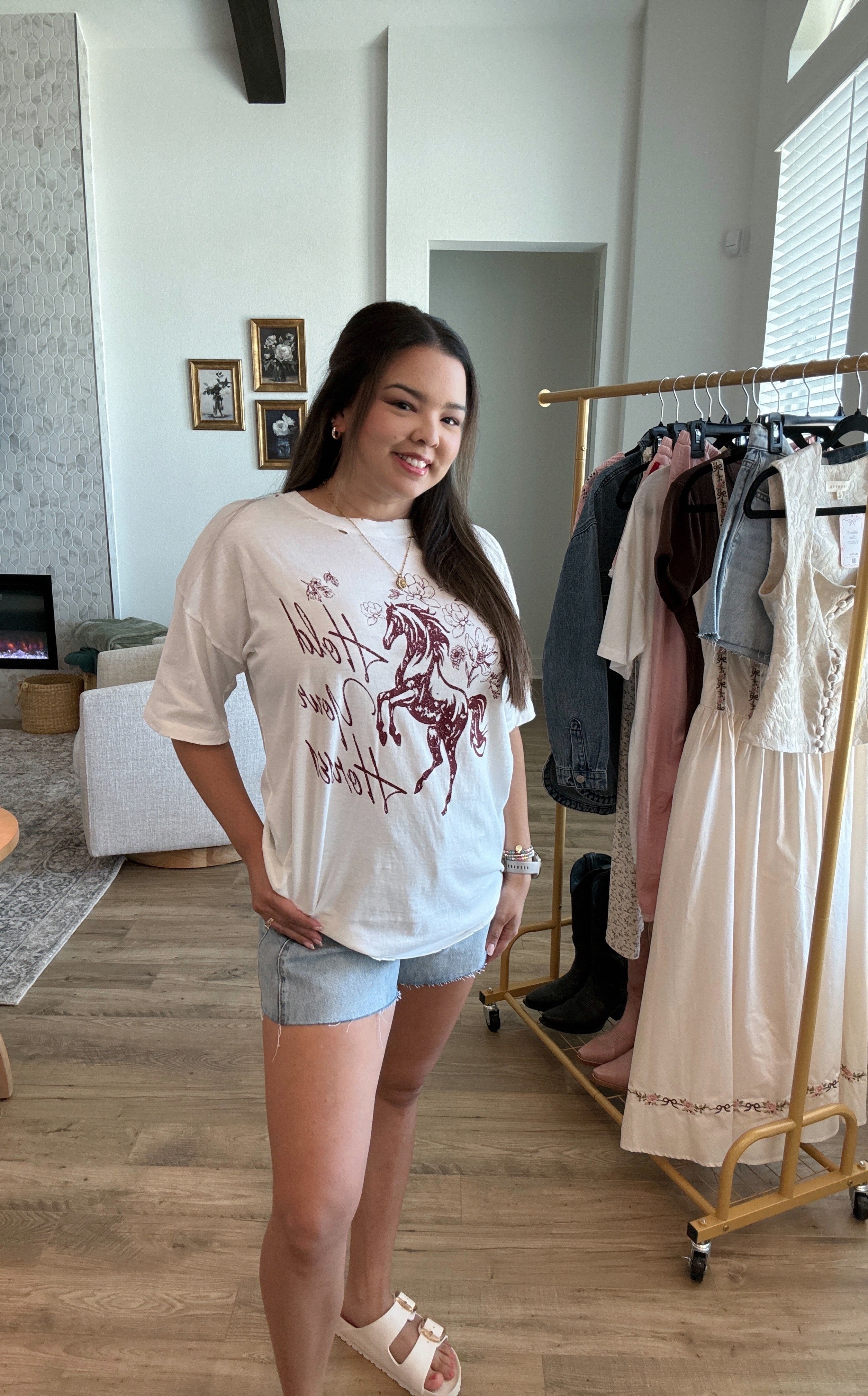 Wild Hearts Oversized Tee