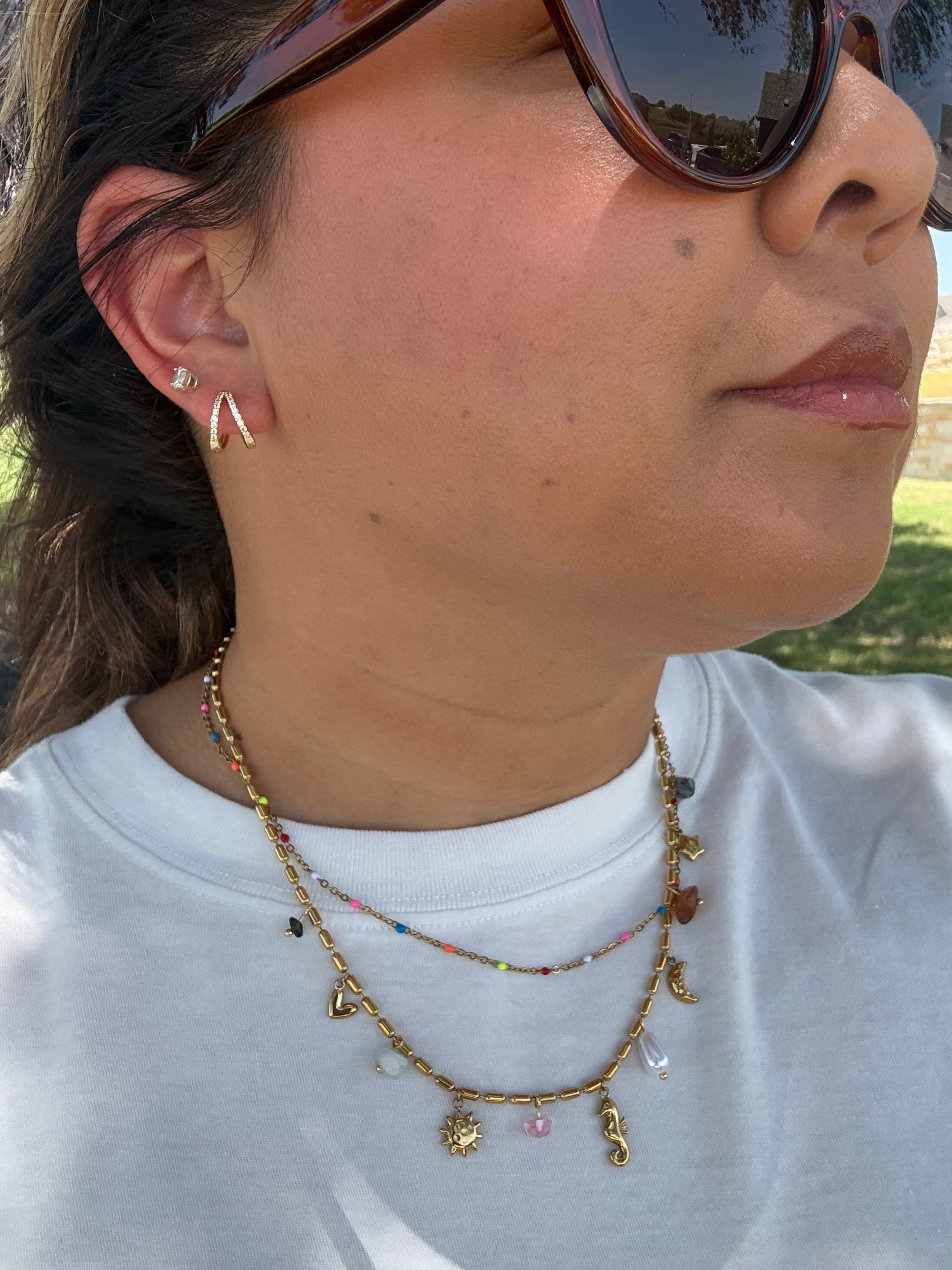 Skyler Huggie Earrings