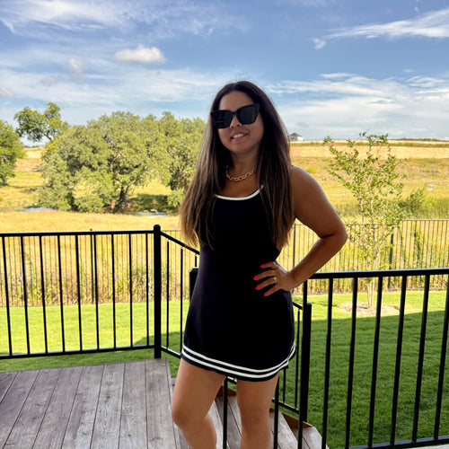Coastline Club Dress: Hunter Green