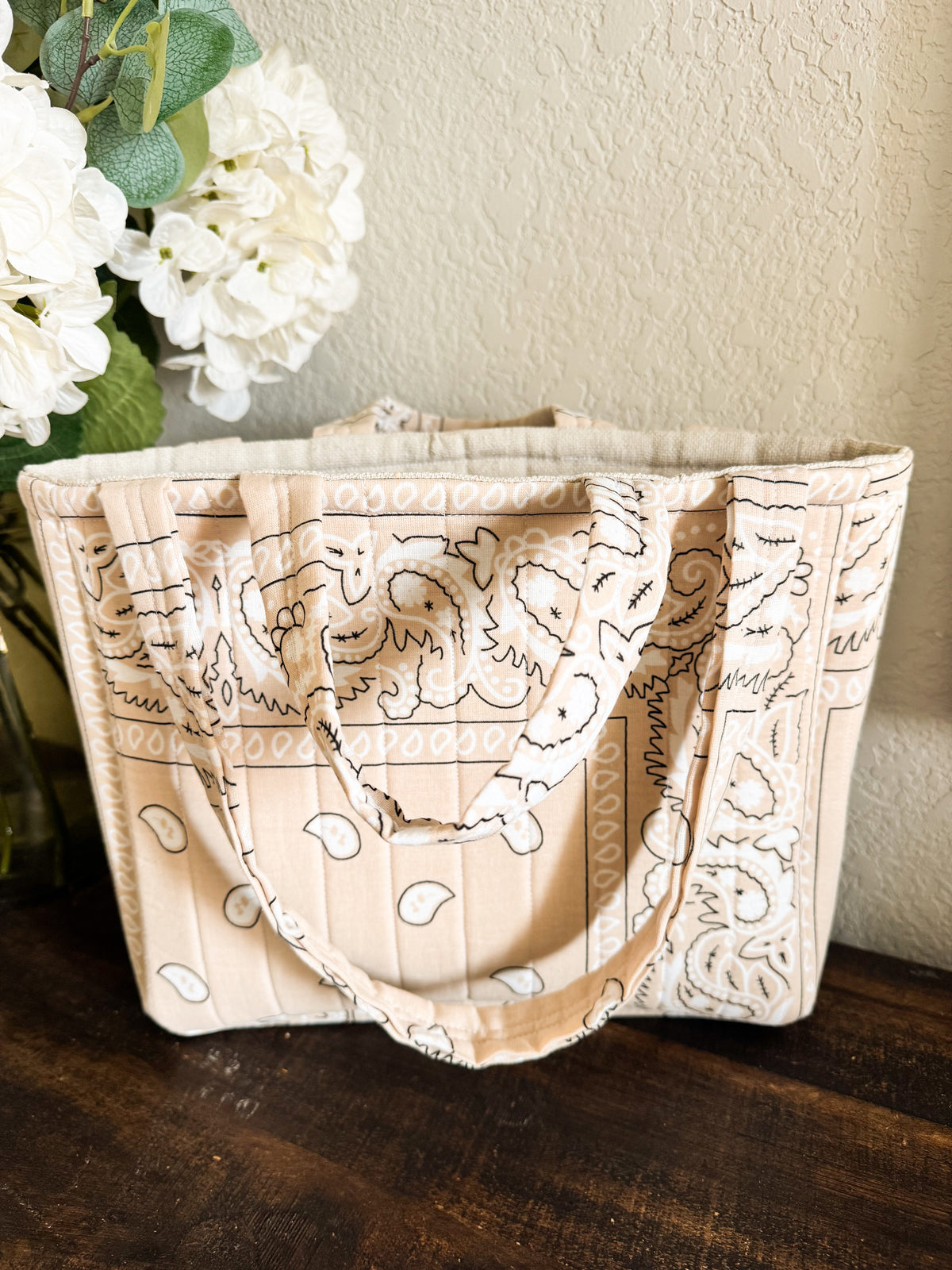 The Dolly Bandana Tote: Small