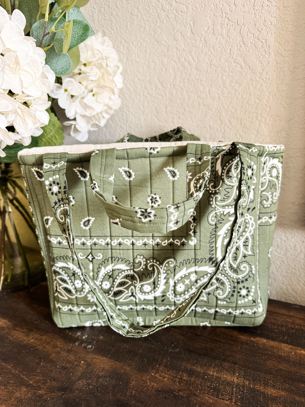 The Dolly Bandana Tote: Small