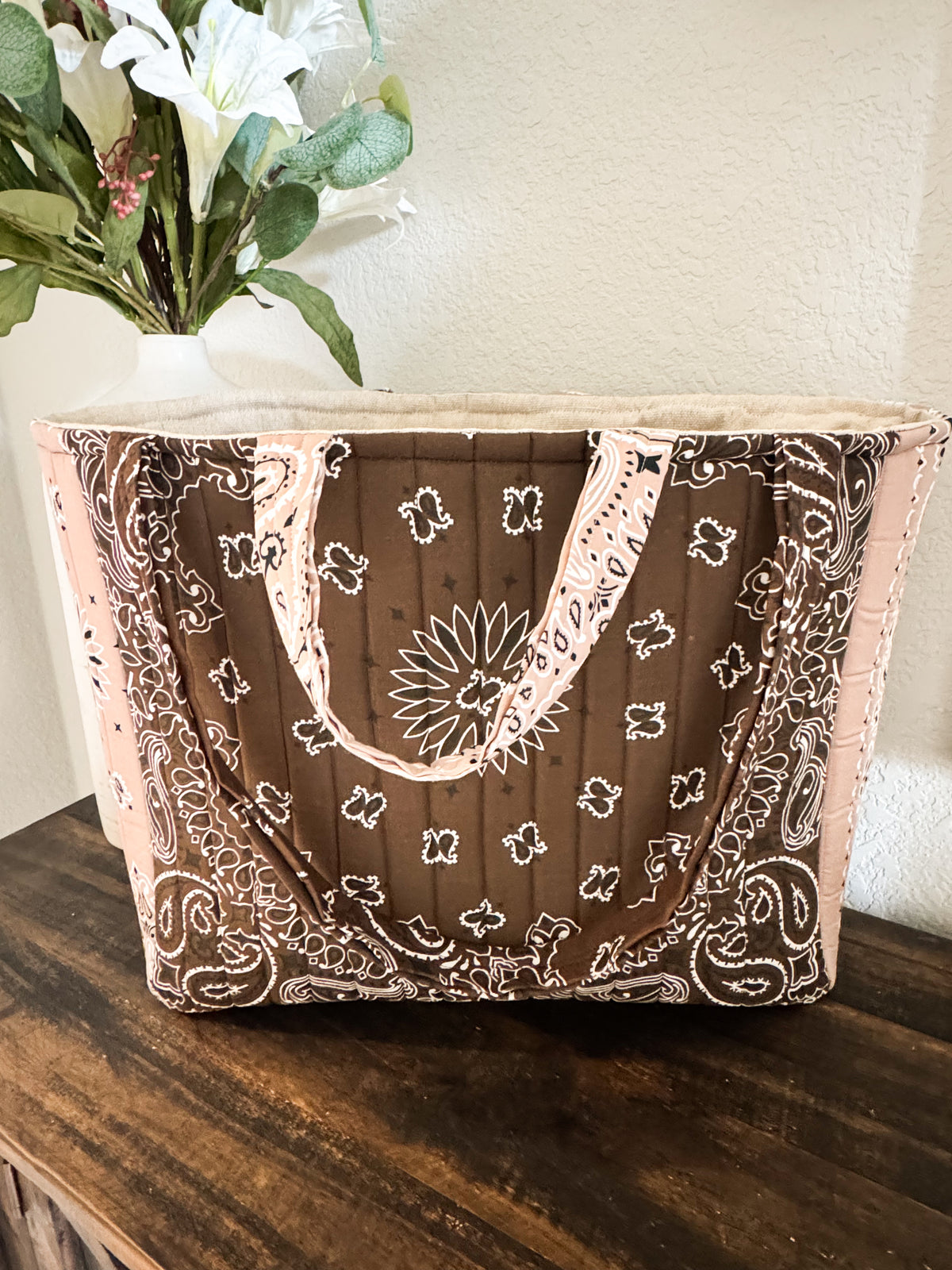The Belle Bandana Tote: Large