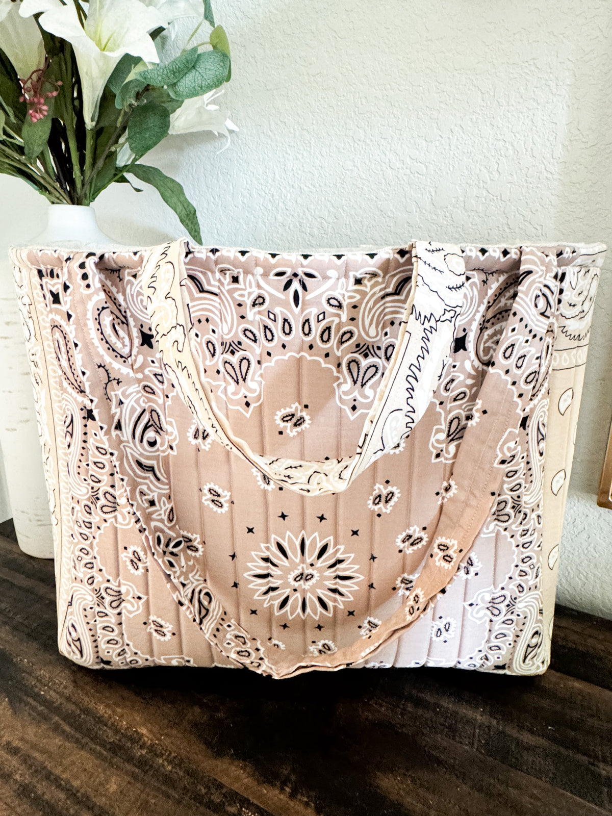 The Belle Bandana Tote: Large