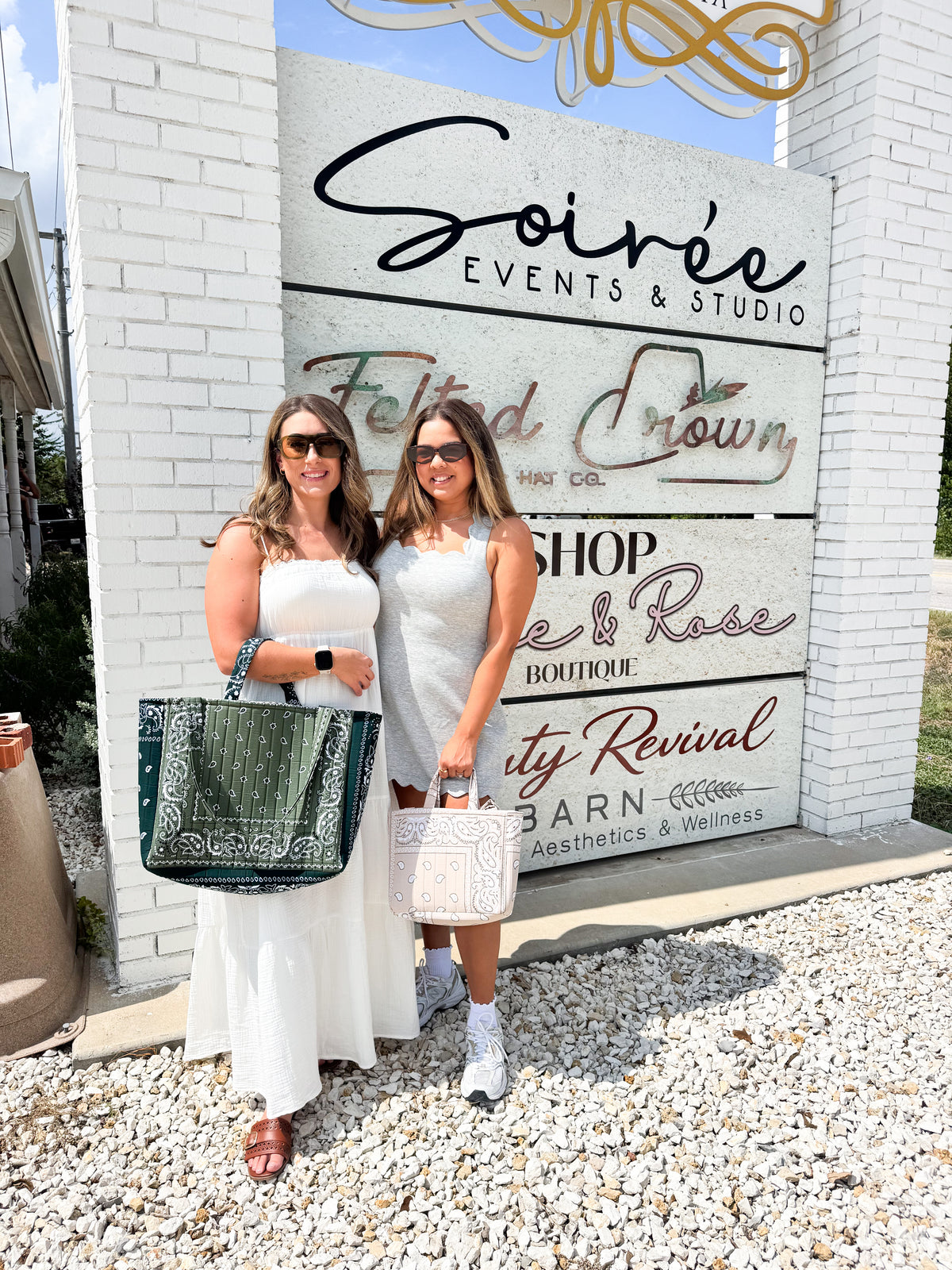 The Belle Bandana Tote: Large