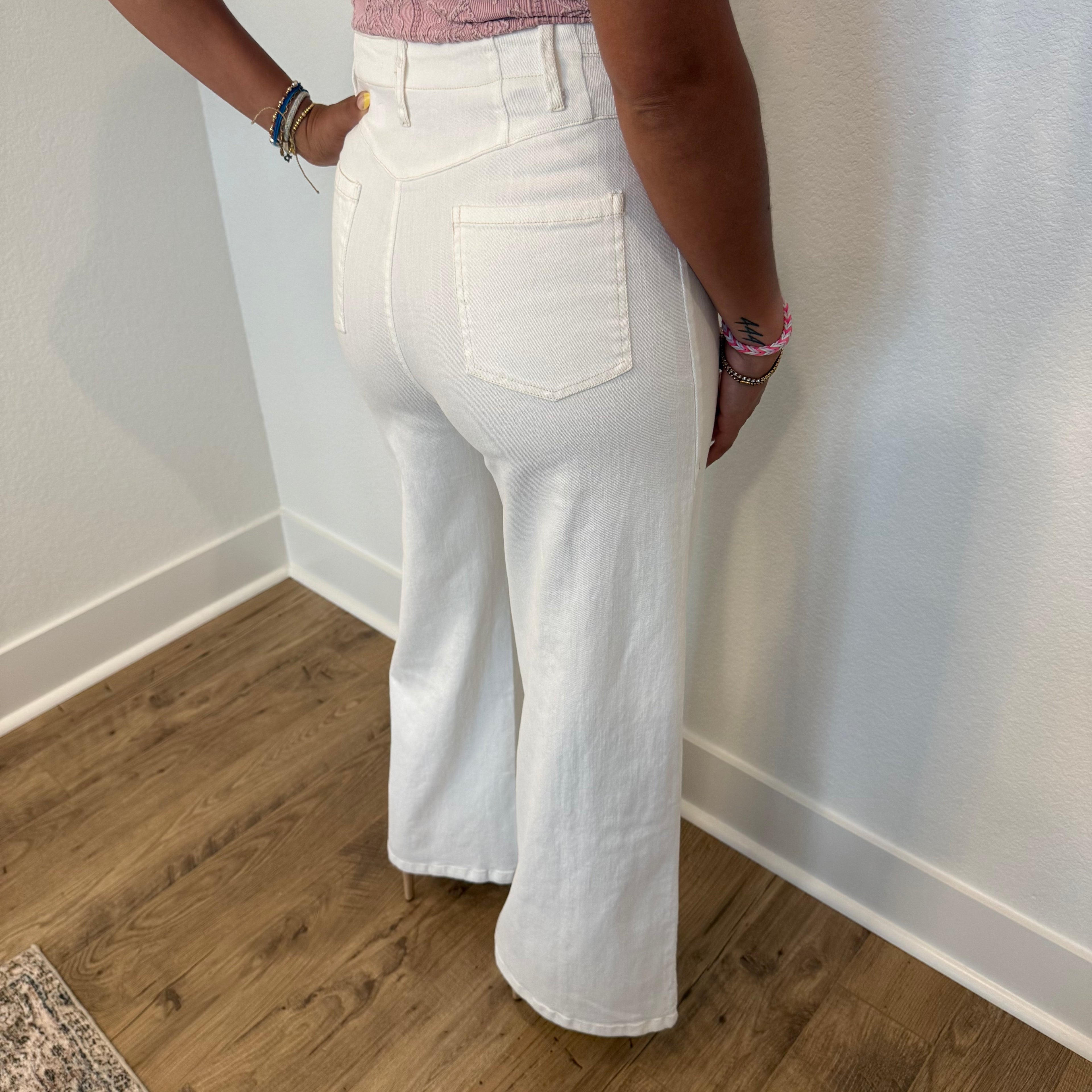 Honey Haze Wide Leg Jeans