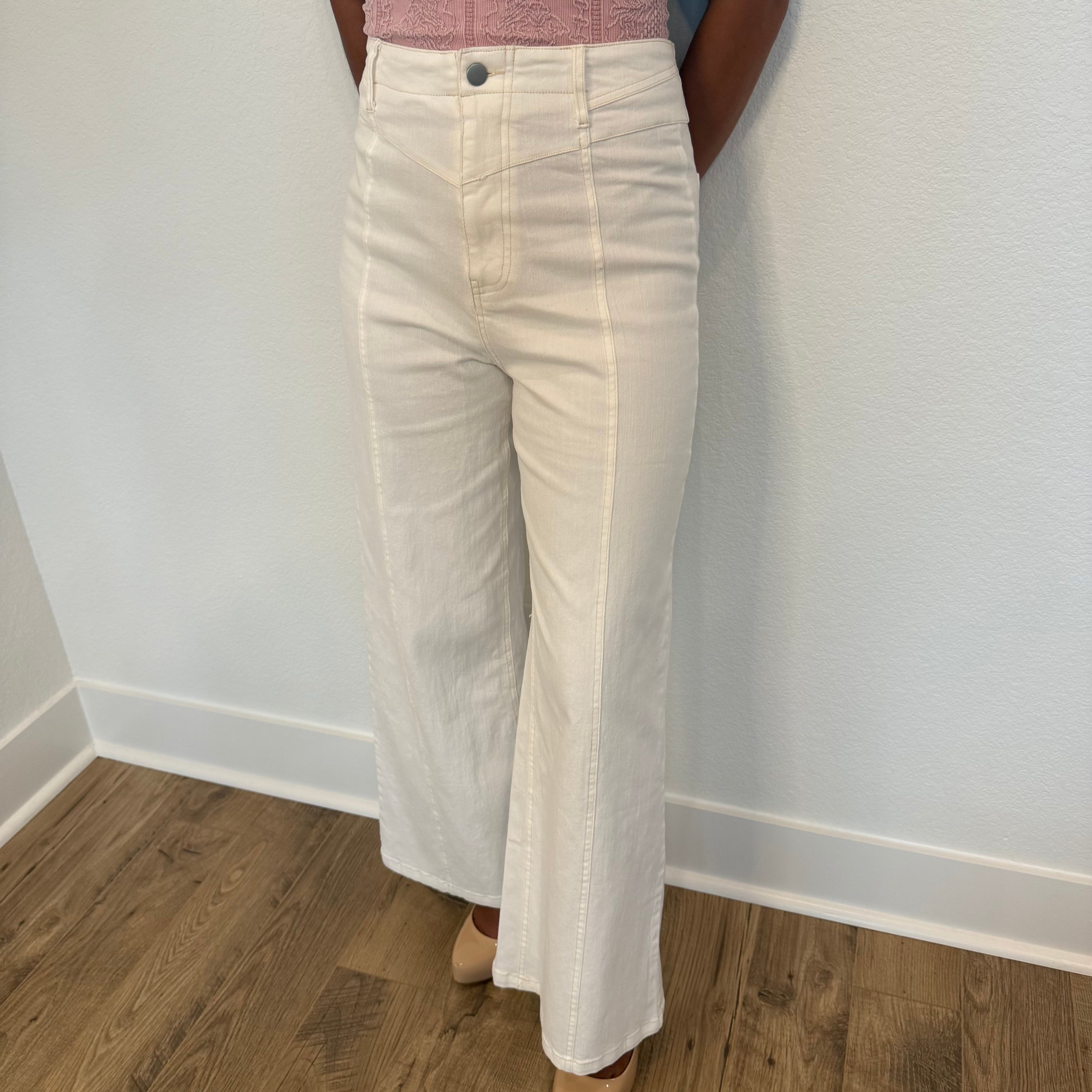 Honey Haze Wide Leg Jeans