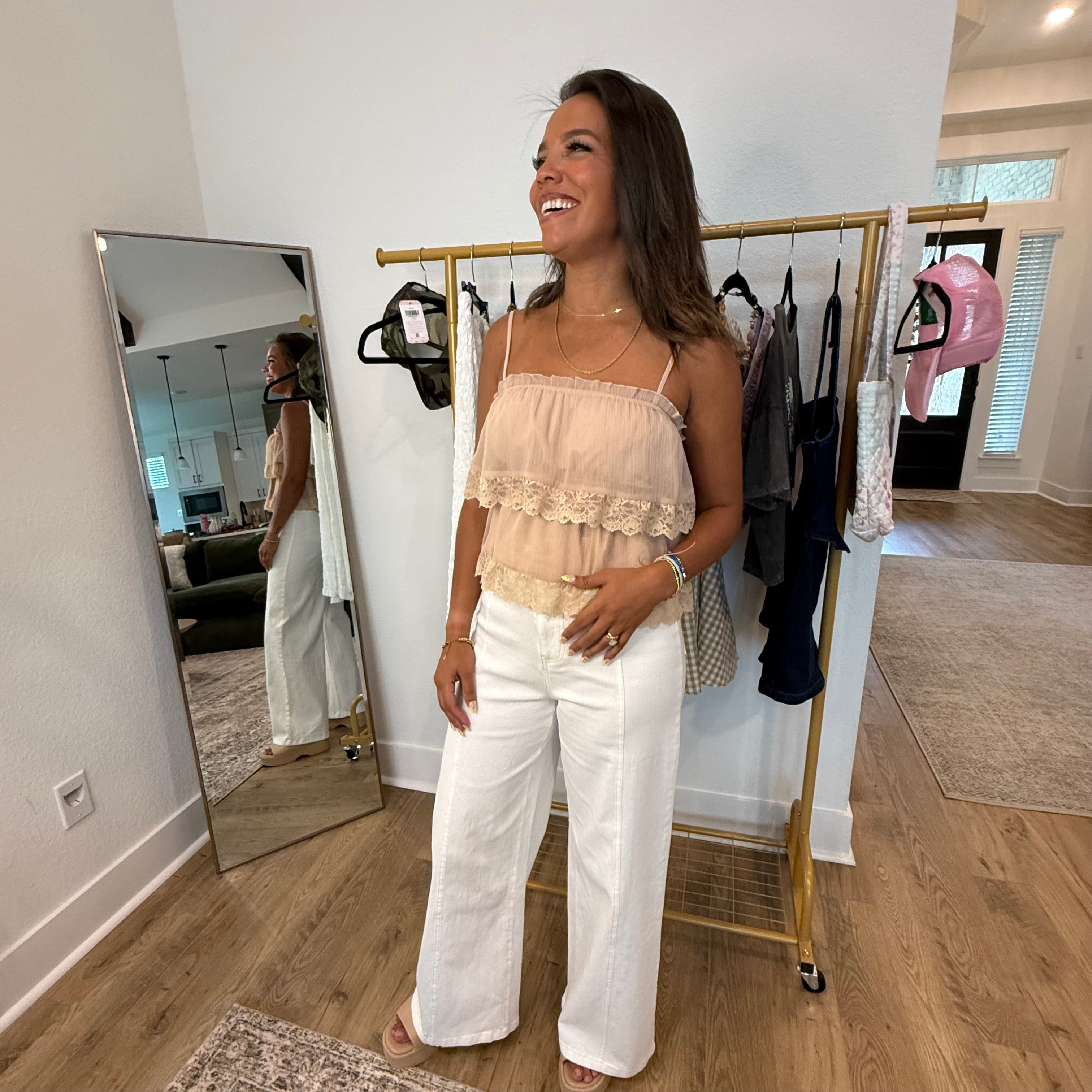 Soft Whisper Lace Top