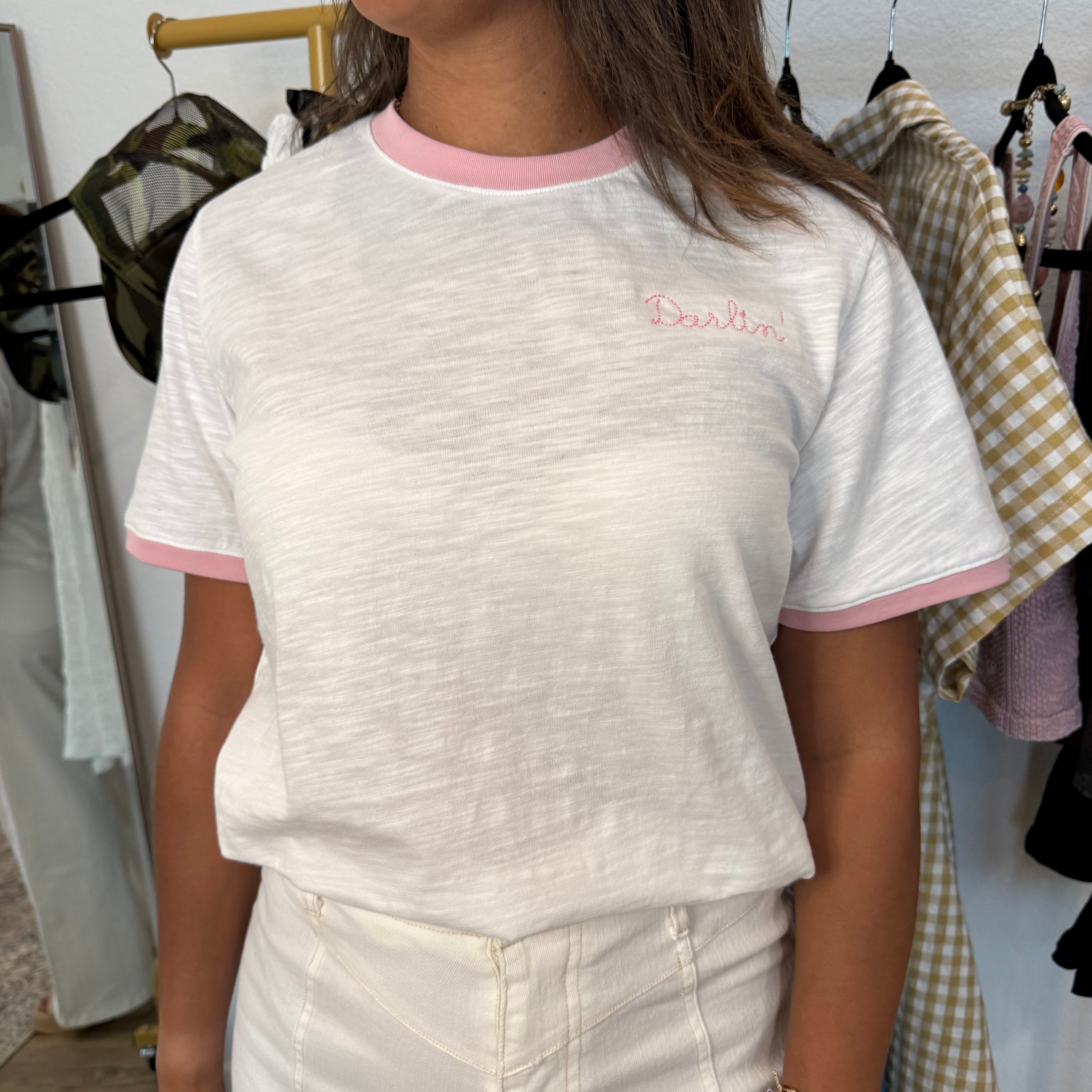 Howdy Darlin Ringer Tee