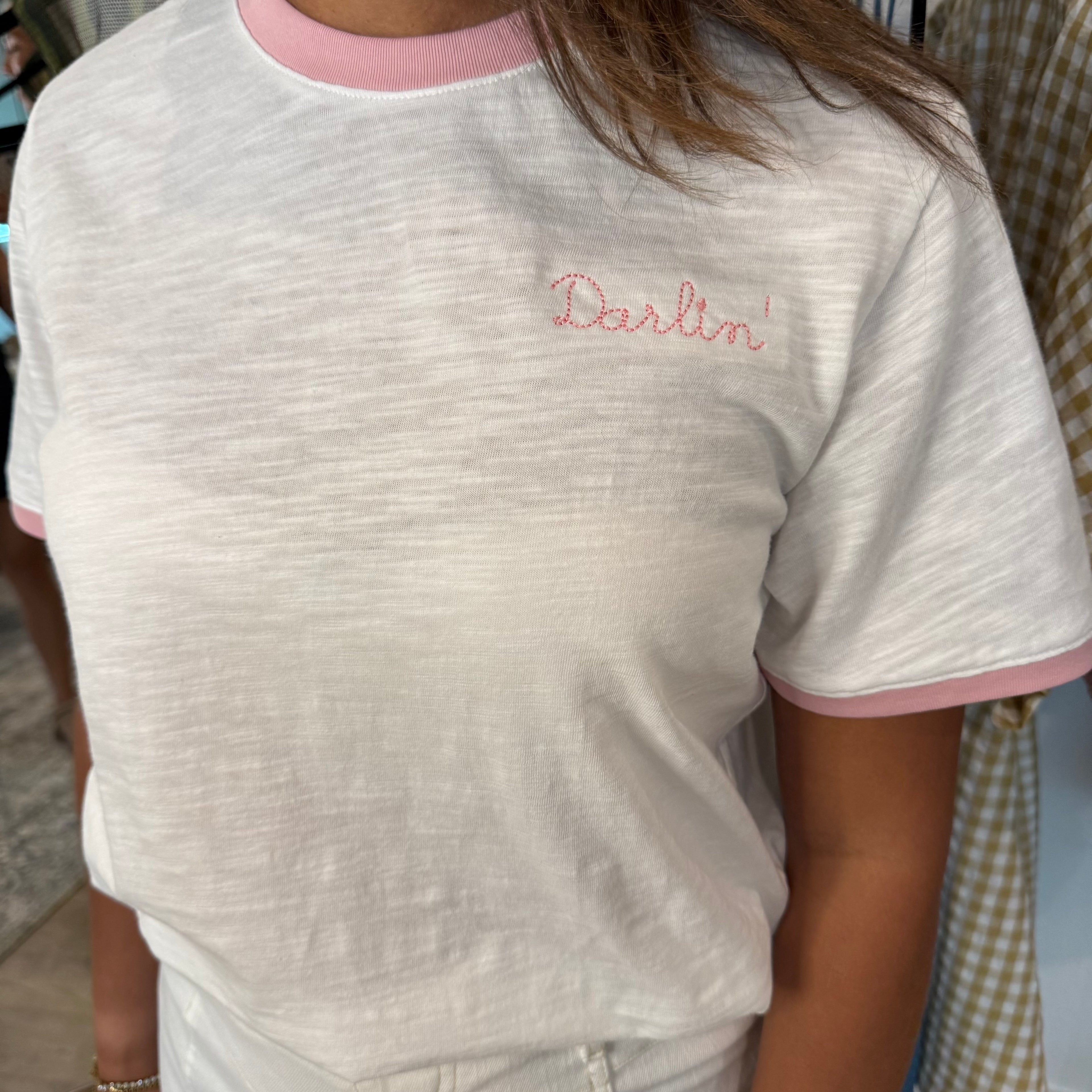 Howdy Darlin Ringer Tee