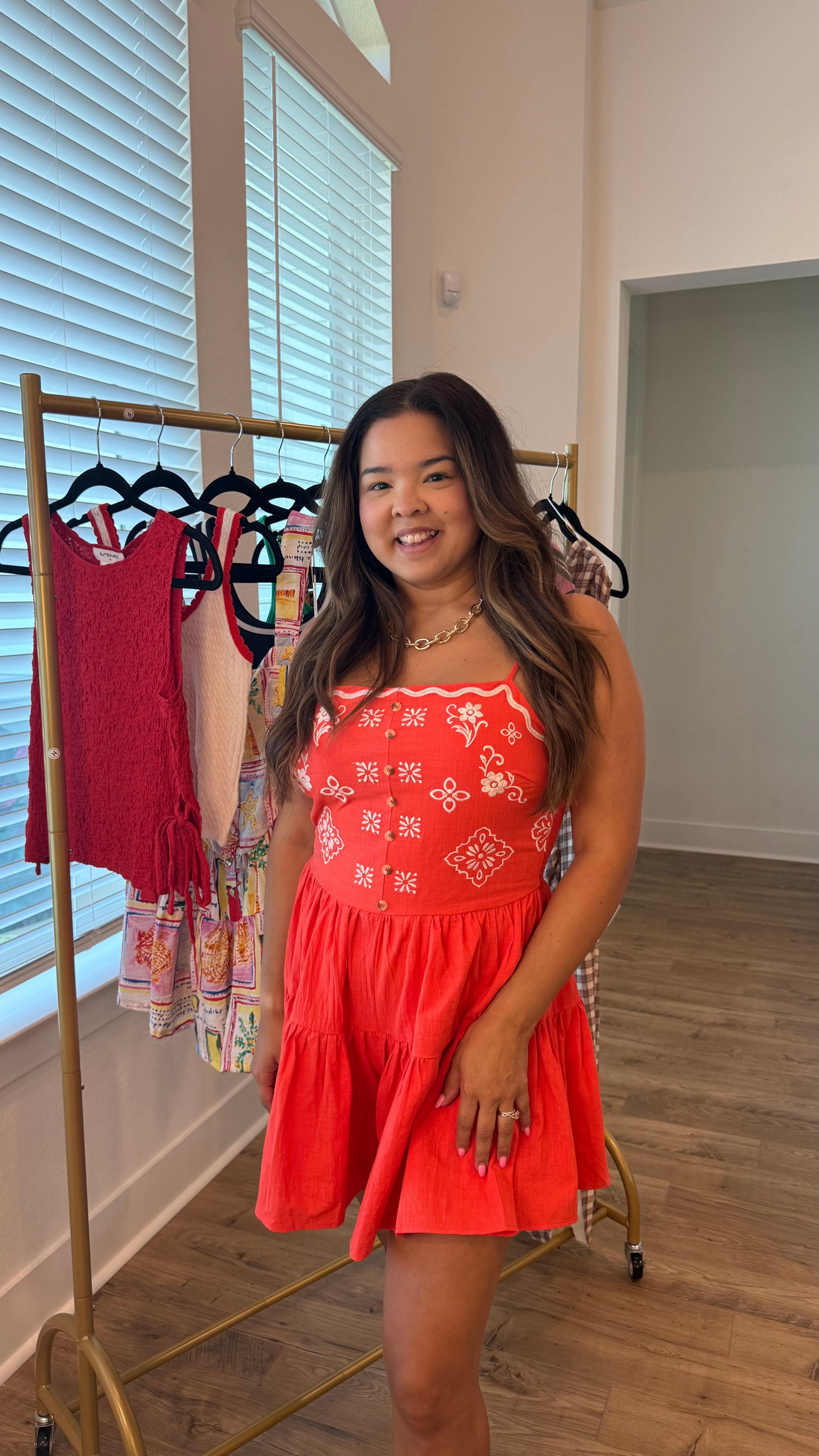 Sunset Coast Romper