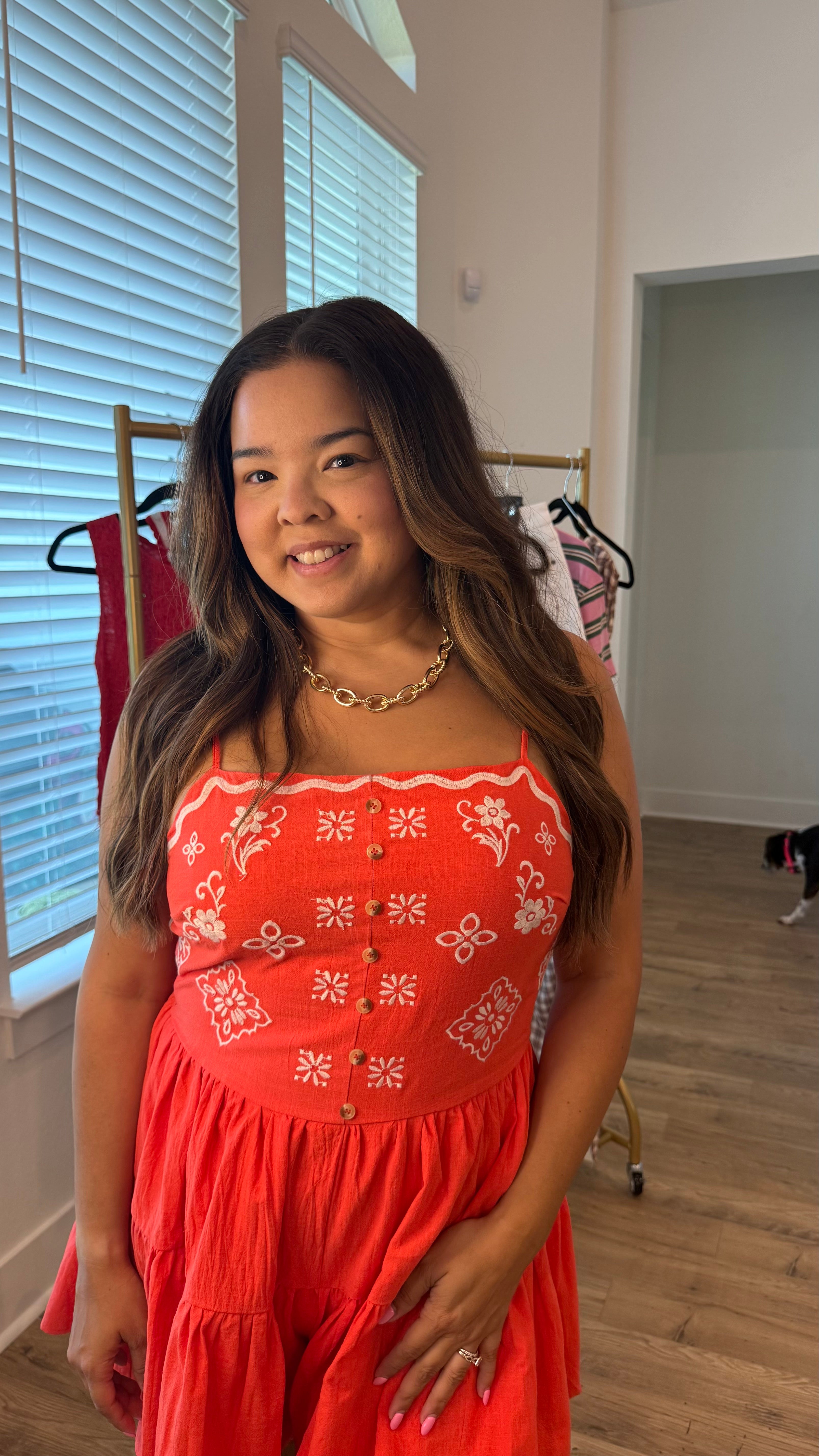 Sunset Coast Romper