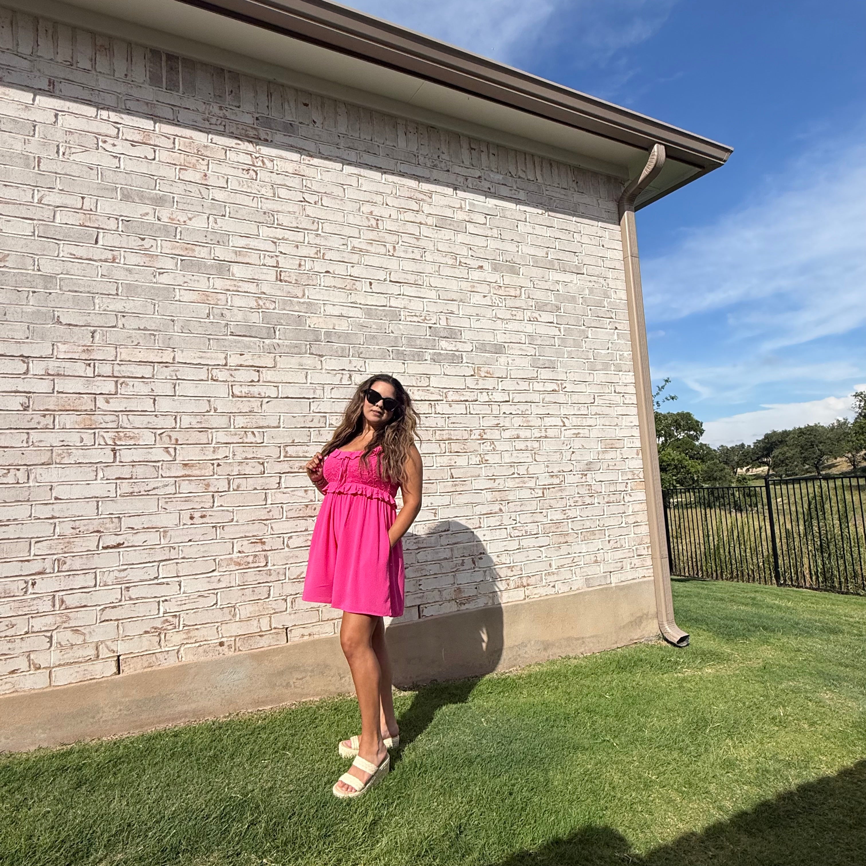 Pink Paradise Romper