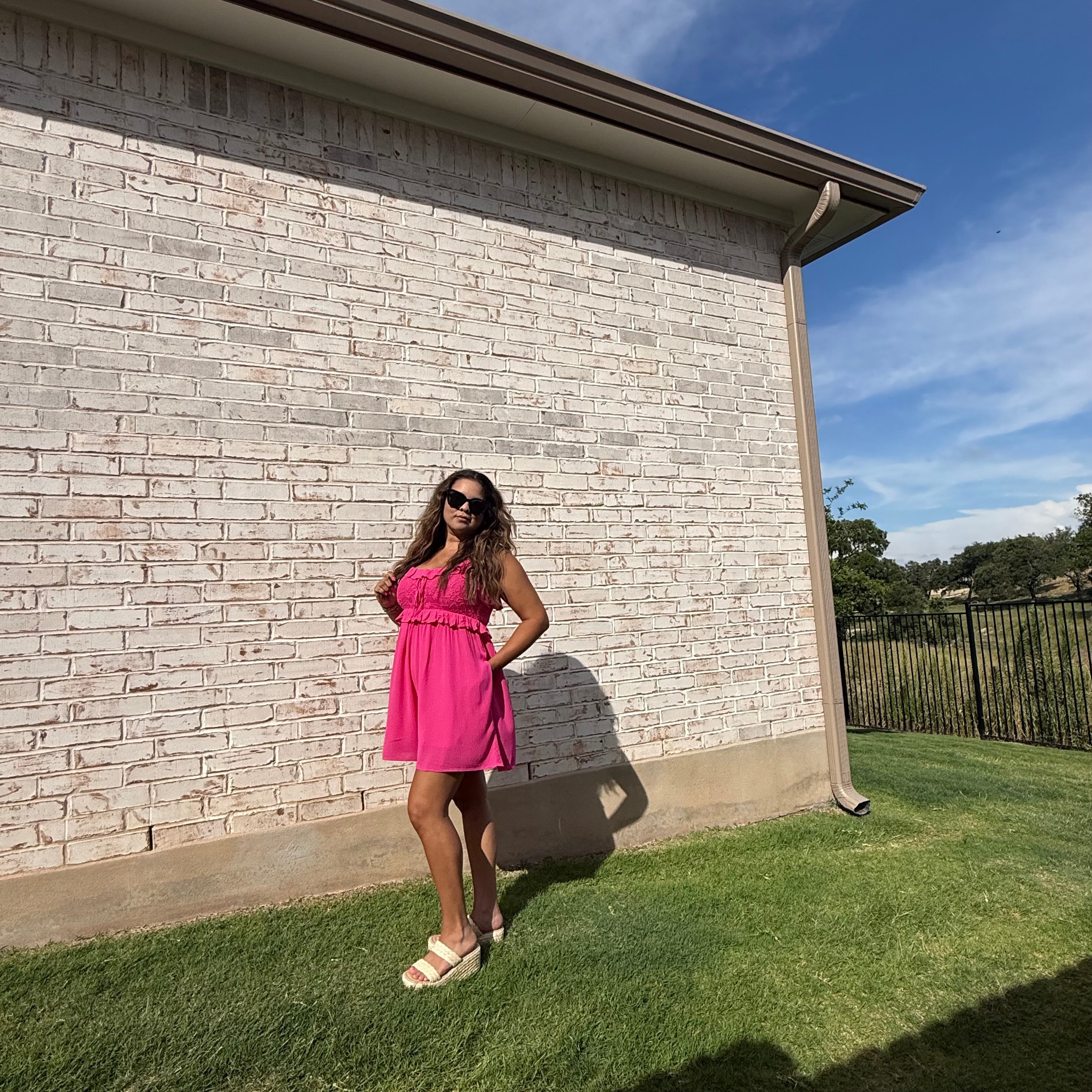 Pink Paradise Romper
