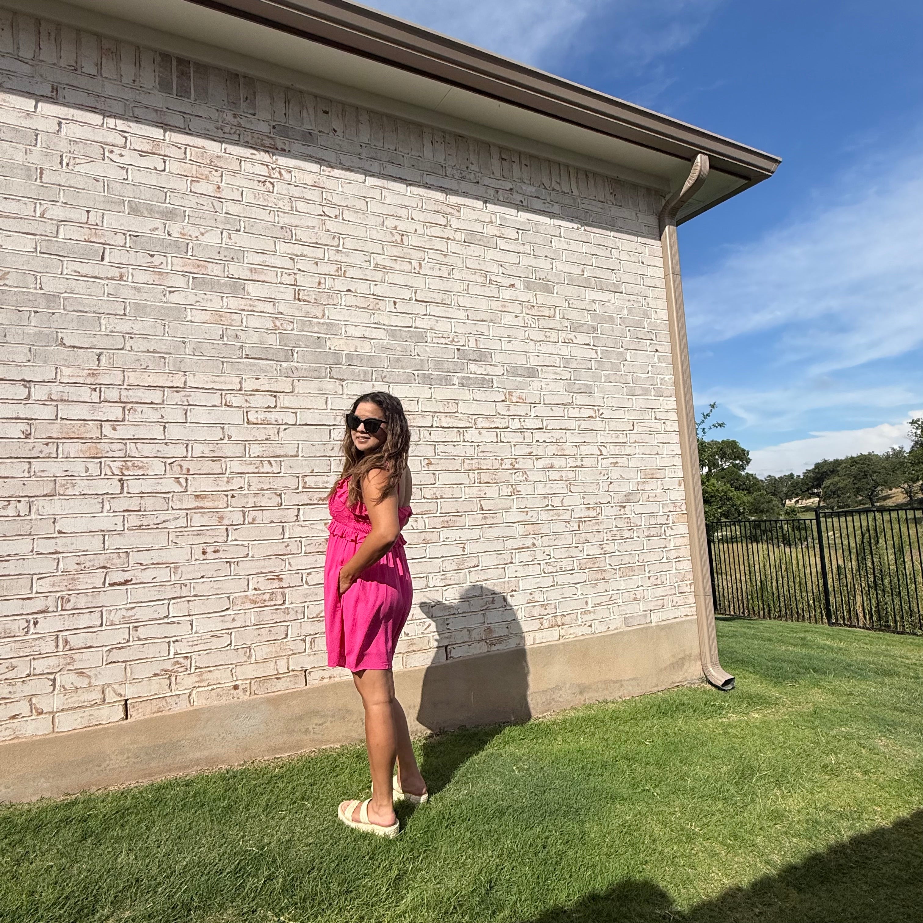 Pink Paradise Romper