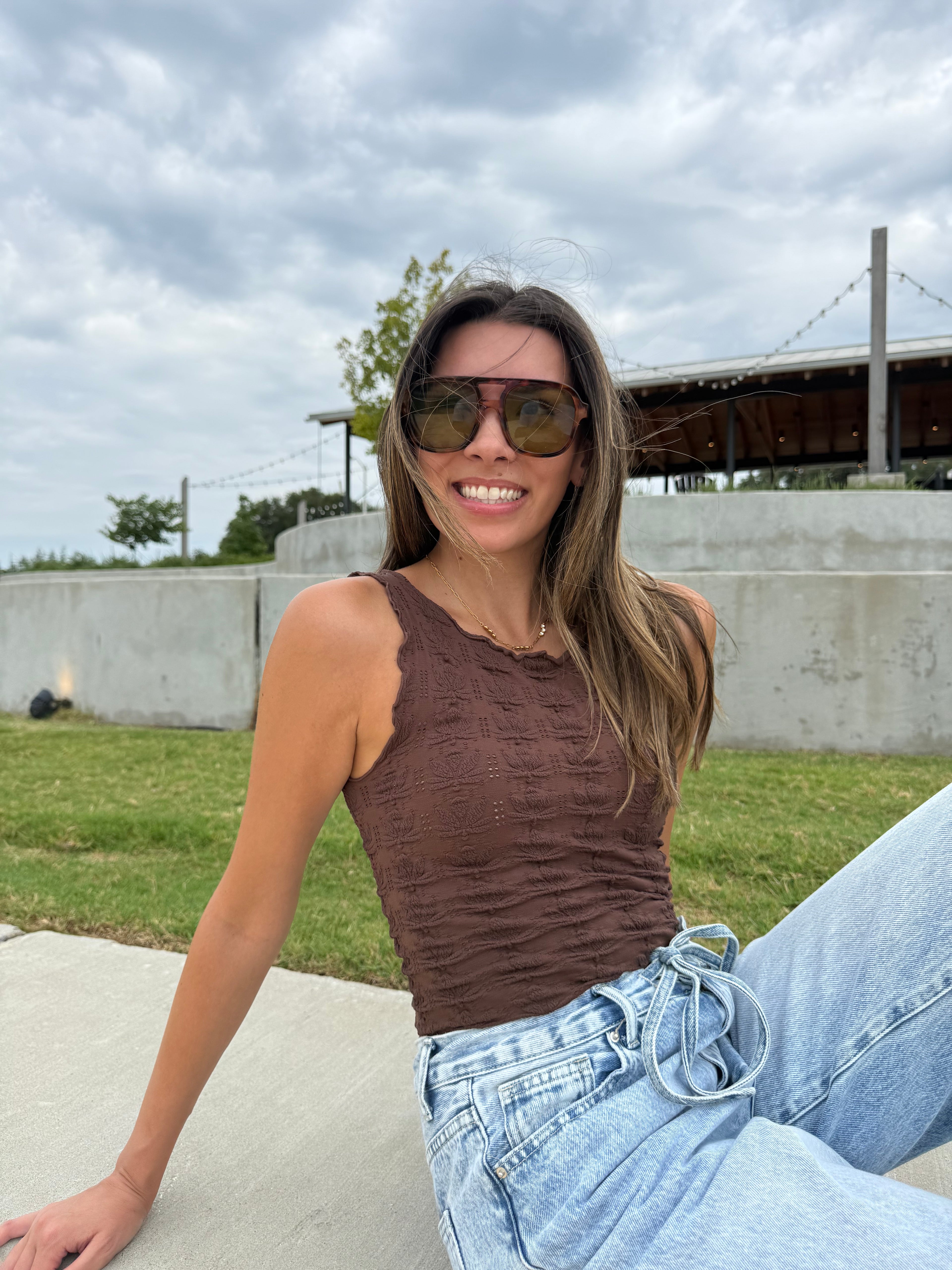 Melissa Floral Edge Tank