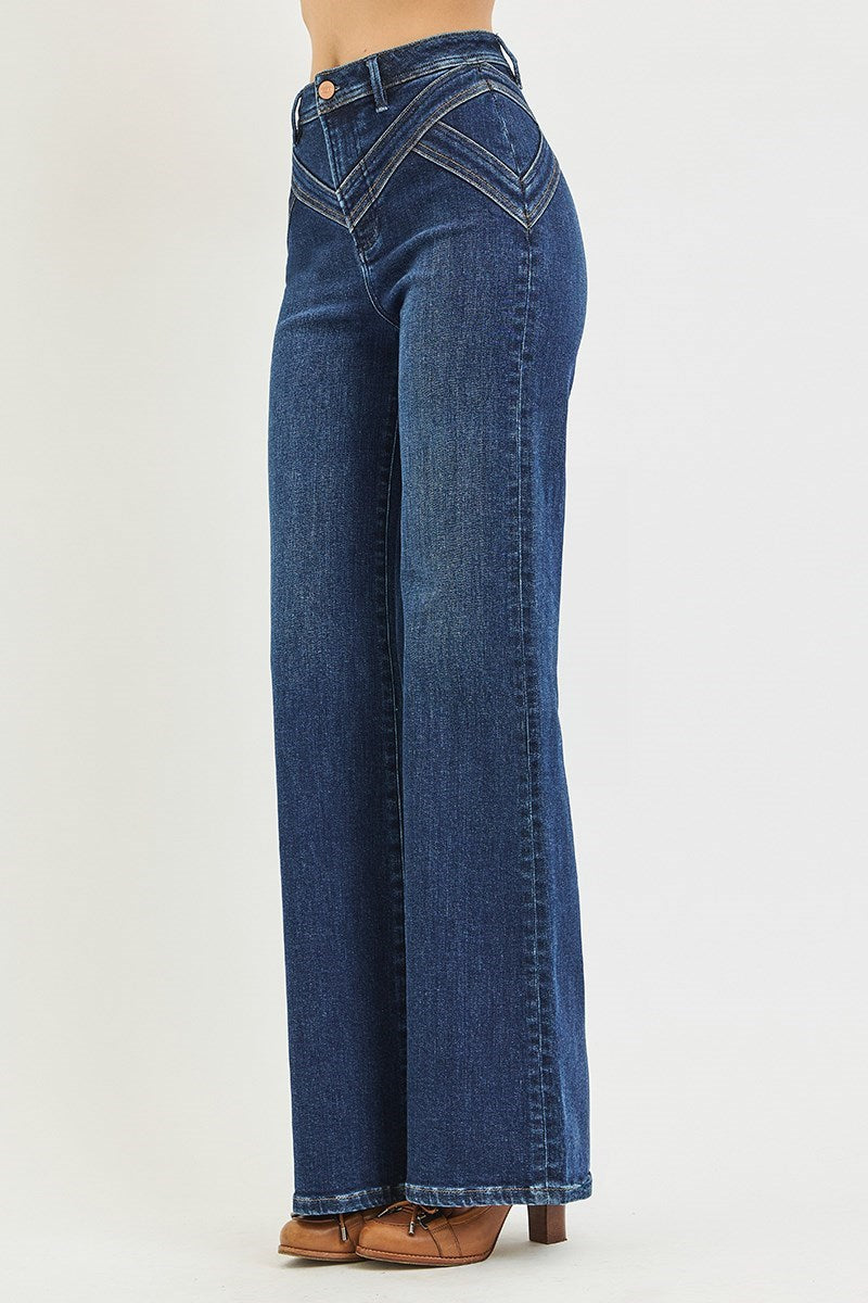 Ariana High Rise Wide Leg Jeans