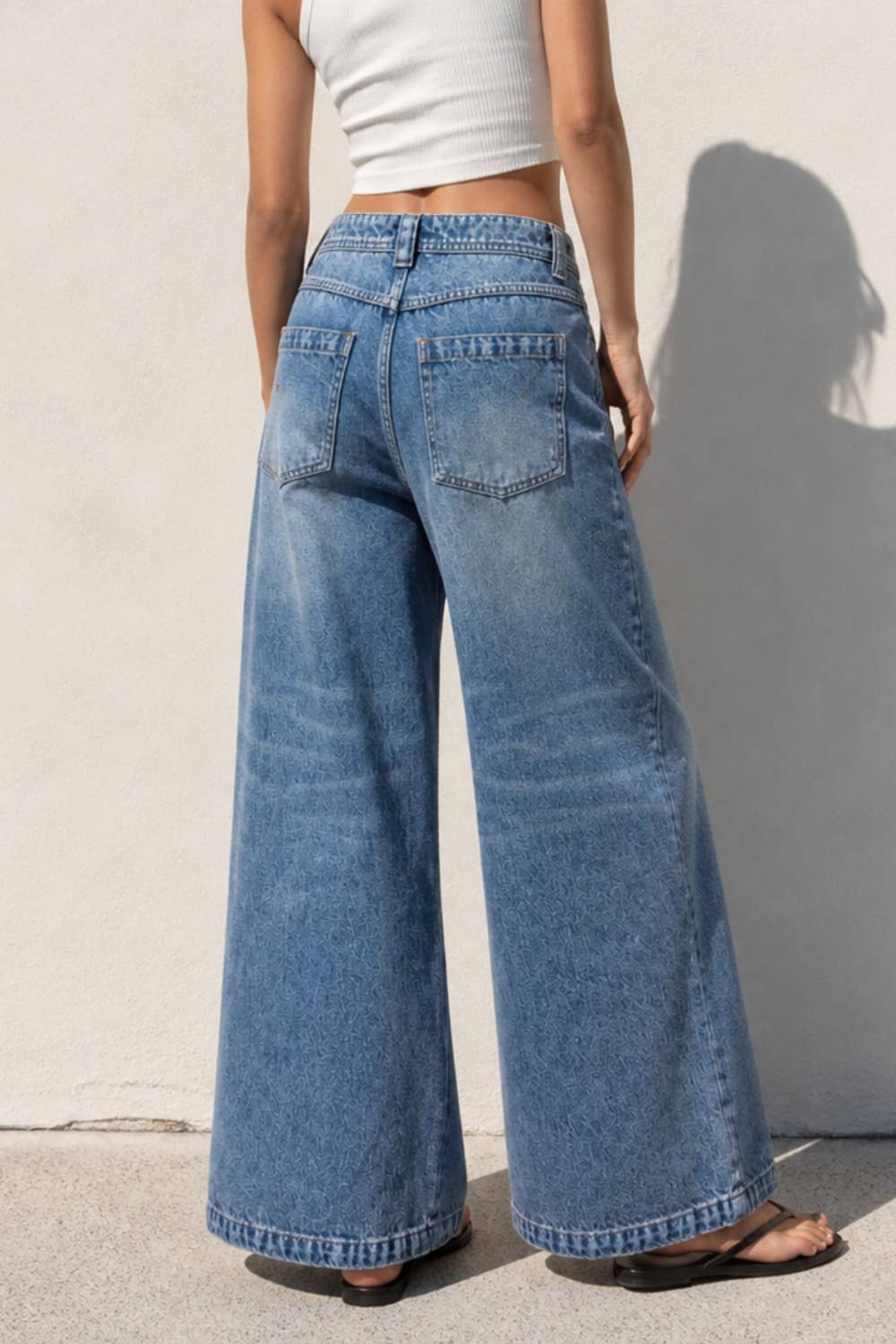 Jessica Wide Leg Barrel Jeans