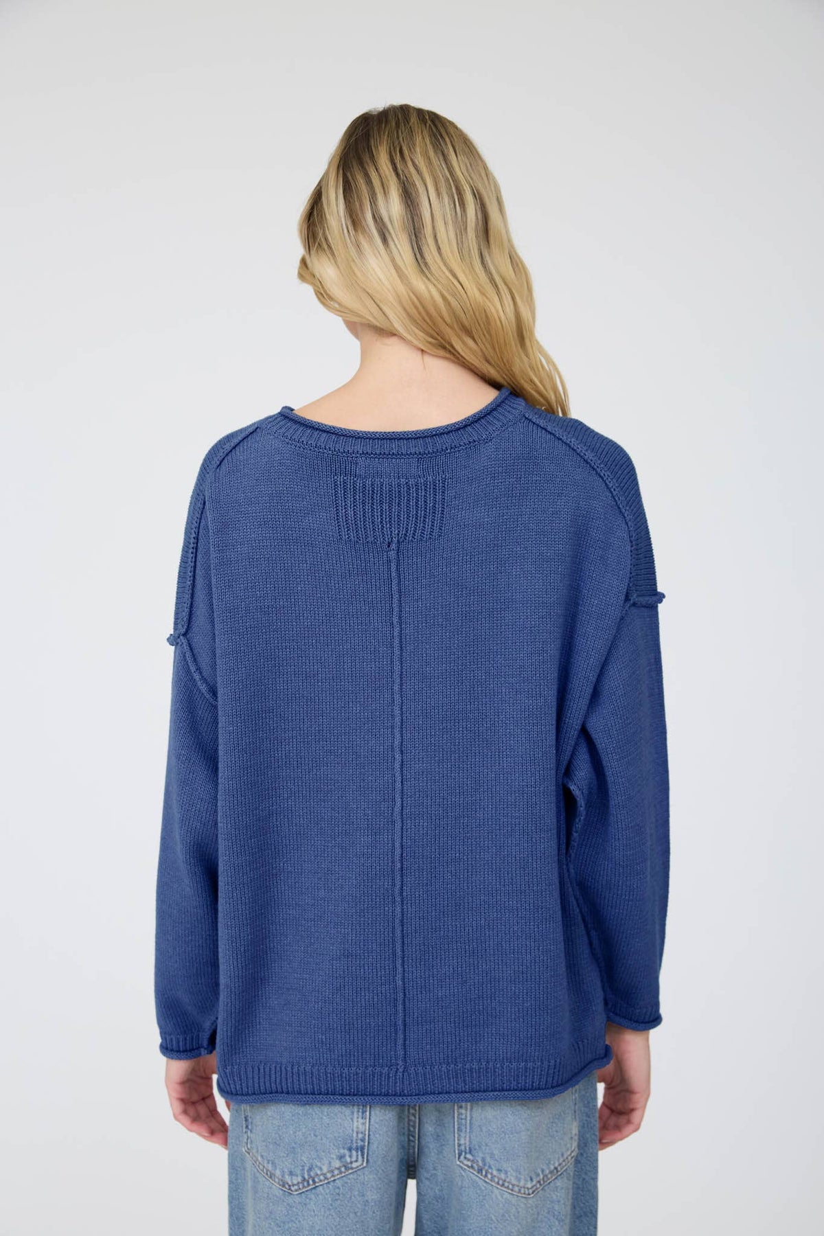 Riley Raw Edge Sweater