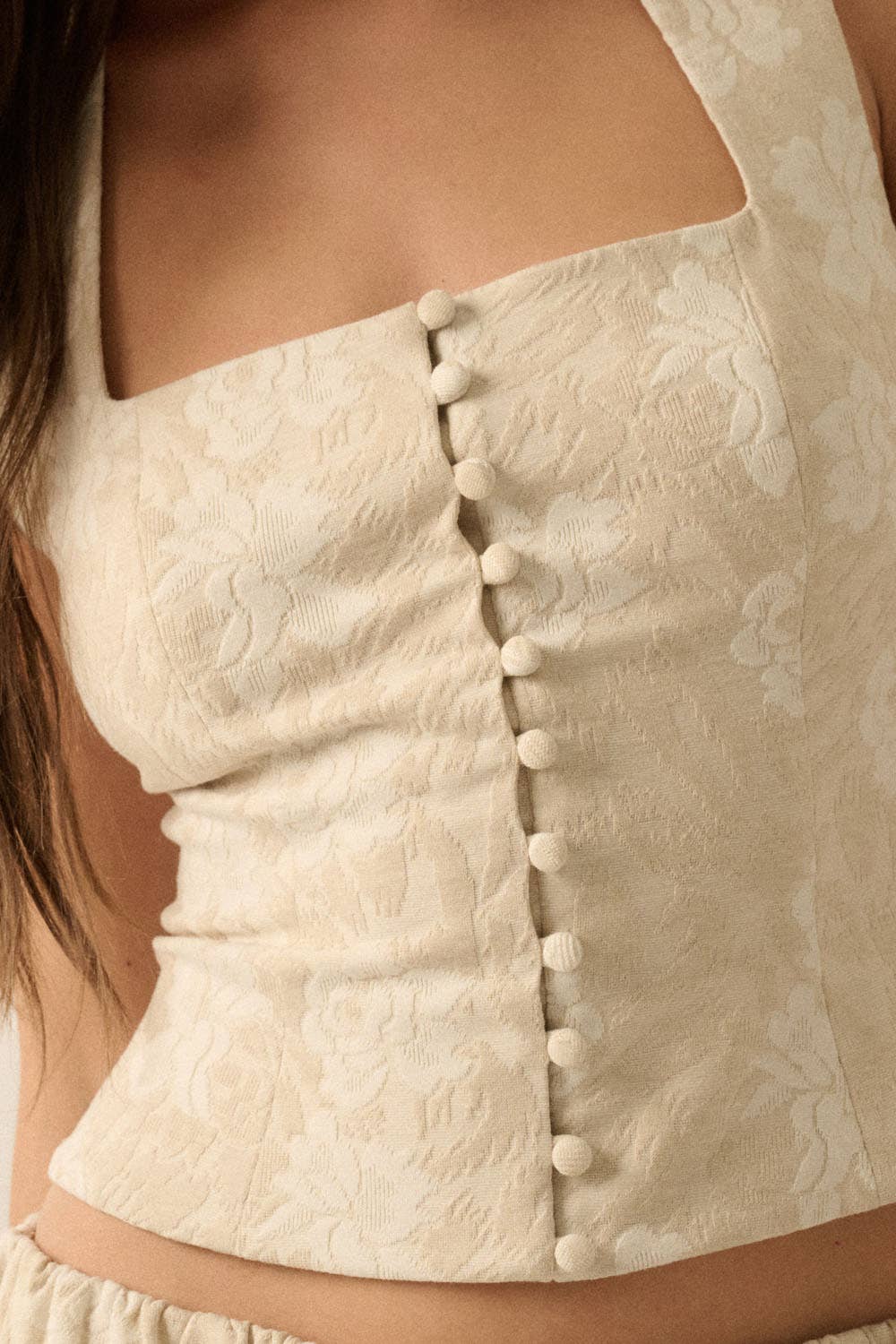 Desert Rose Corset Top