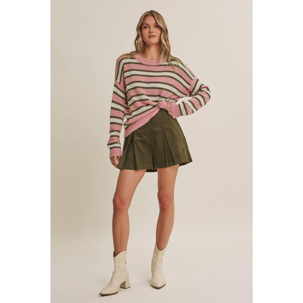Caroline Stripe Sweater