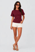 Jessica Cinched Waist Tee